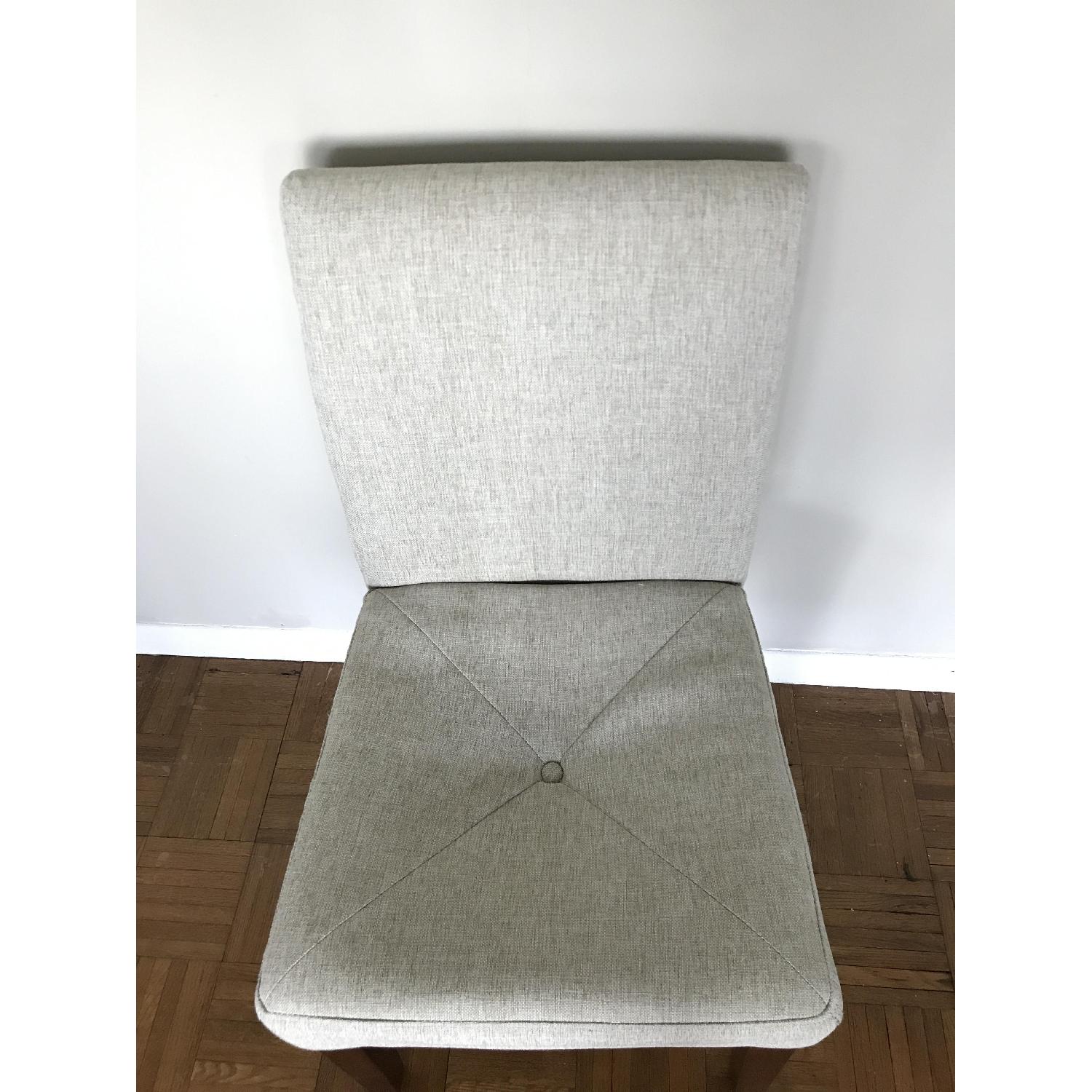 Target Oatmeal Linen Dining Chairs - image-1