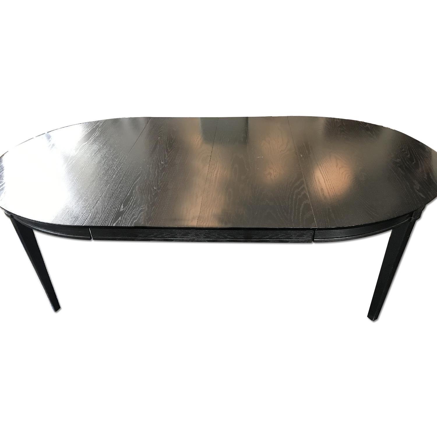 Crate & Barrel Wood Dining Table - image-0