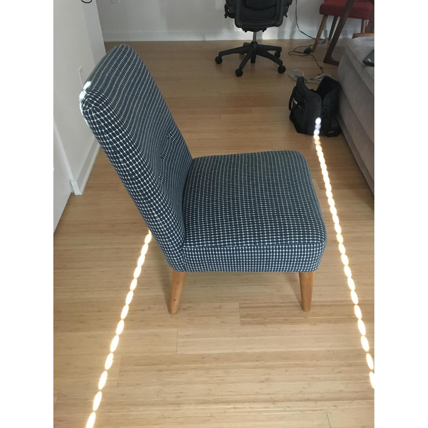 West Elm Accent Chair in Blue - image-2