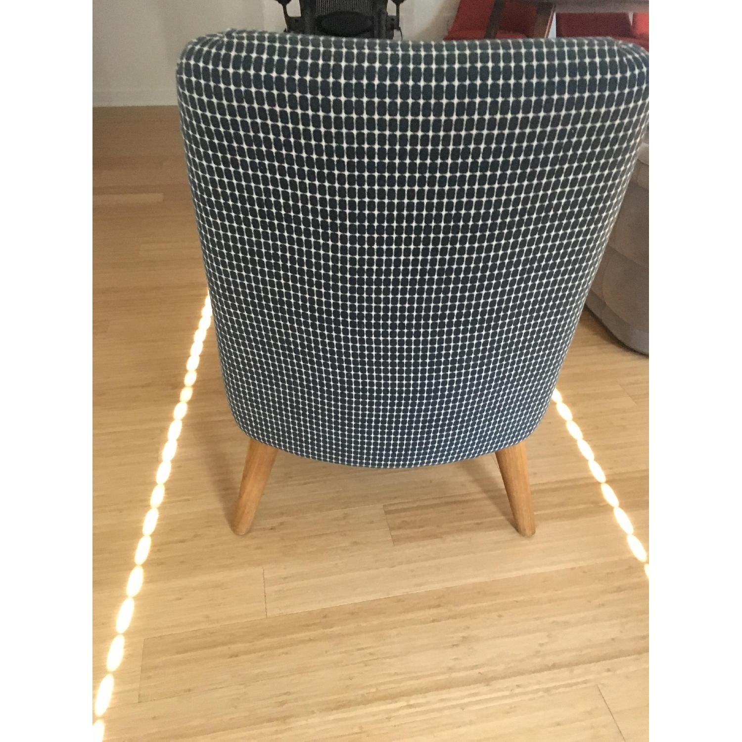 West Elm Accent Chair in Blue - image-3