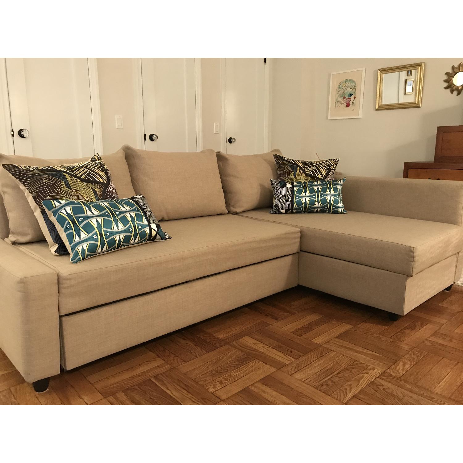 Ikea Friheten Sectional Sleeper Sofa - image-1