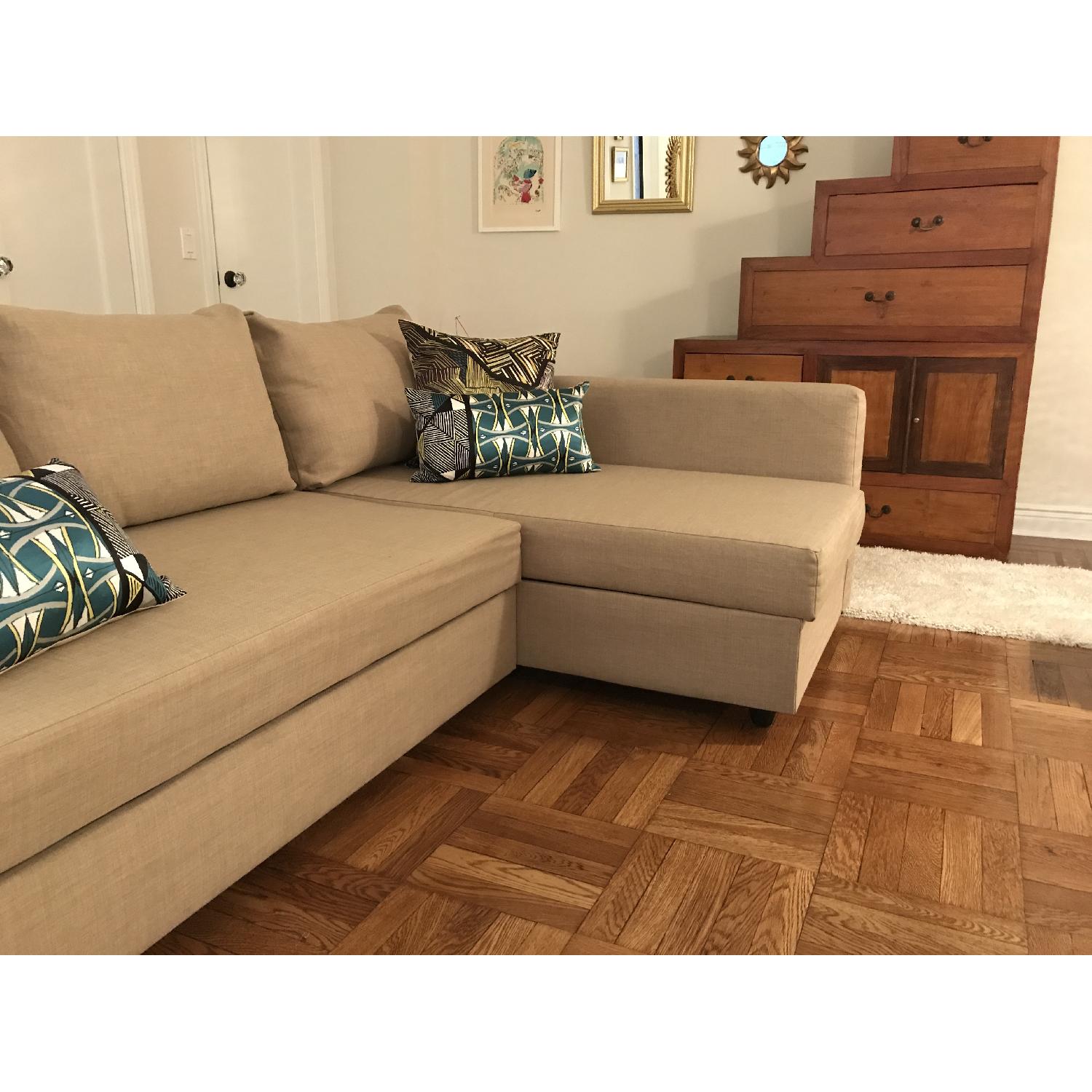 Ikea Friheten Sectional Sleeper Sofa - image-2