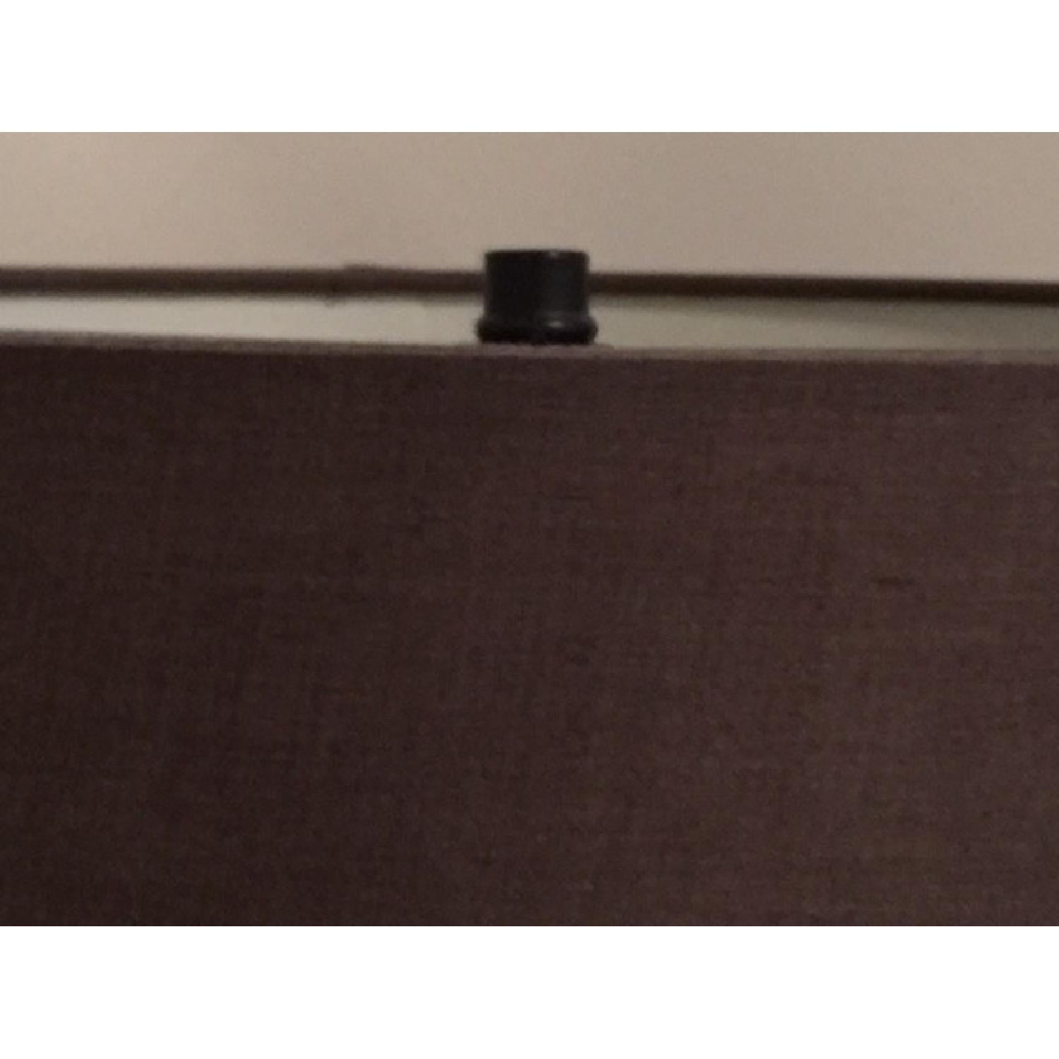 West Elm Gourd Lamps in Charcoal - image-3