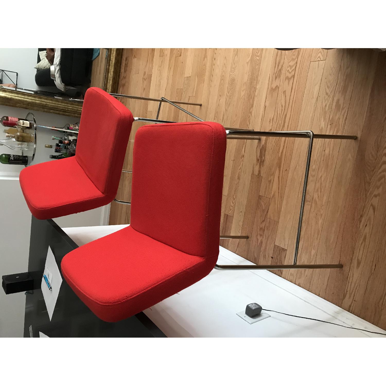 CB2 Red Charlie Barstools - image-3
