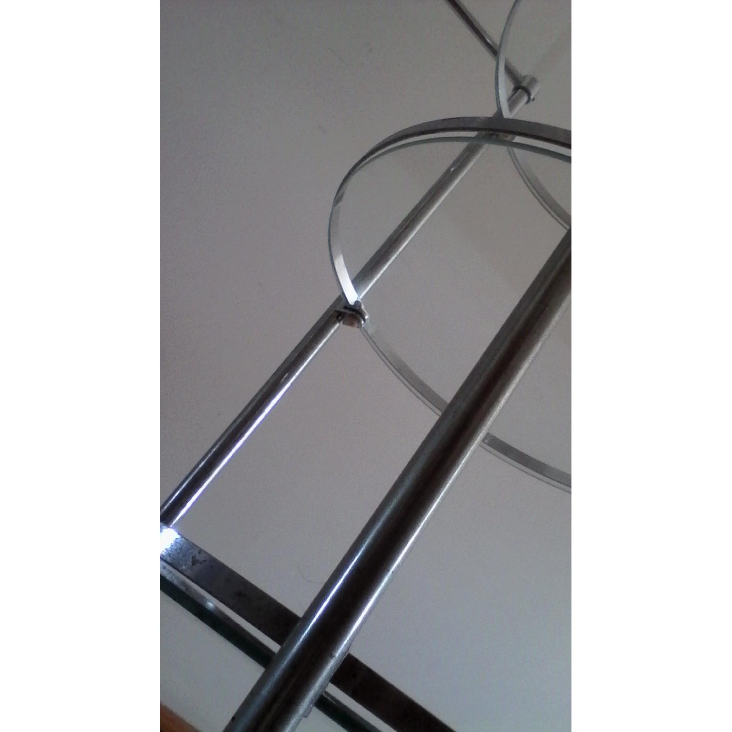 Glass 3-Tiered Round Bar Cart - image-3