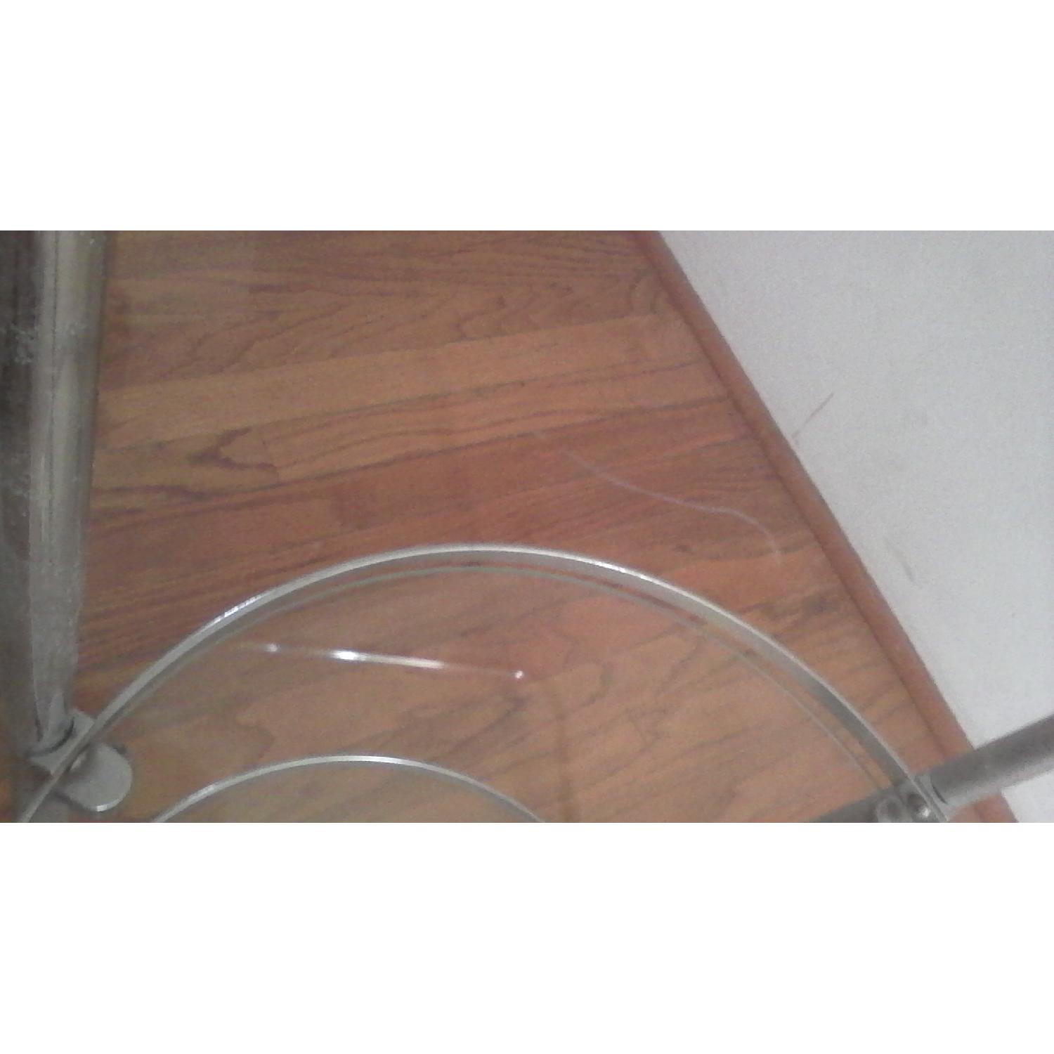 Glass 3-Tiered Round Bar Cart - image-4