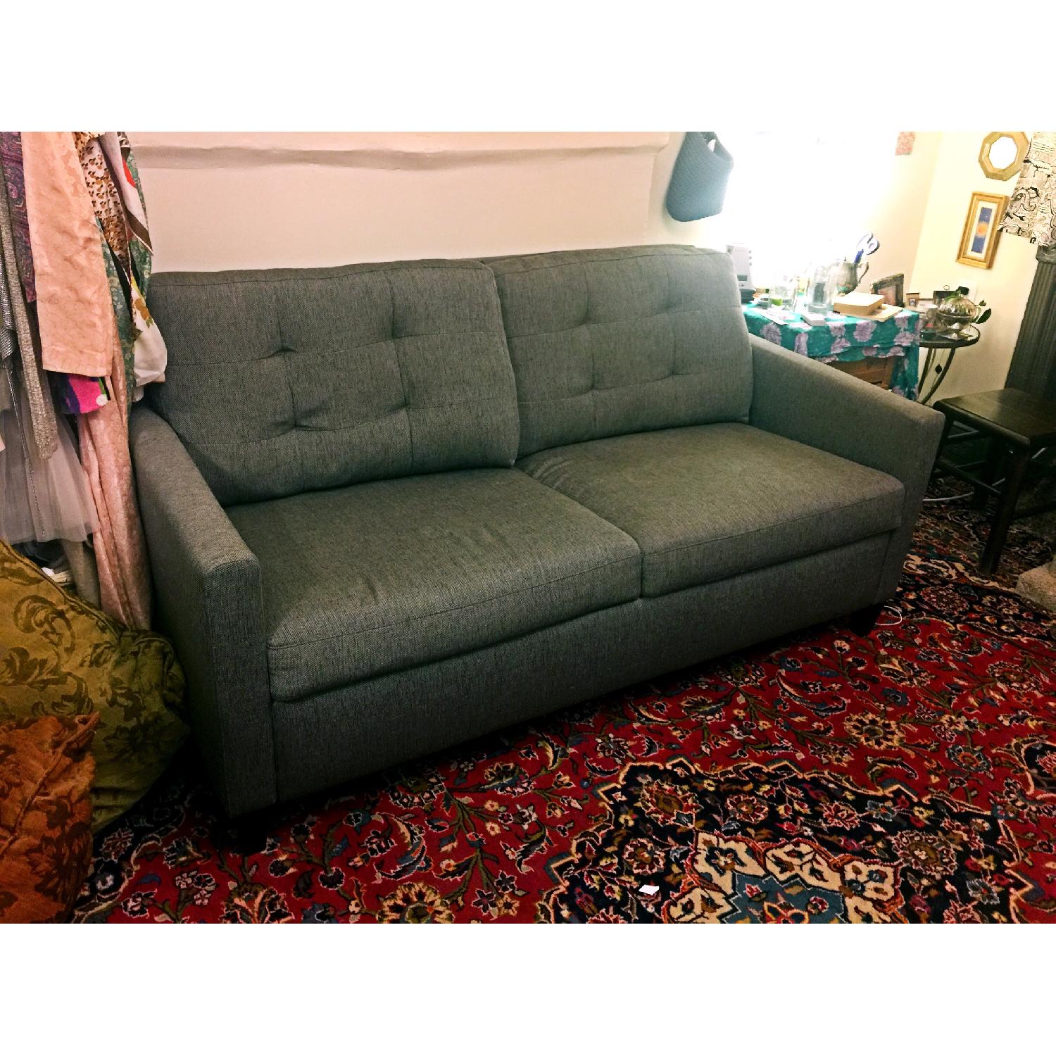 Crate & Barrel Queen Sleeper Sofa - image-4