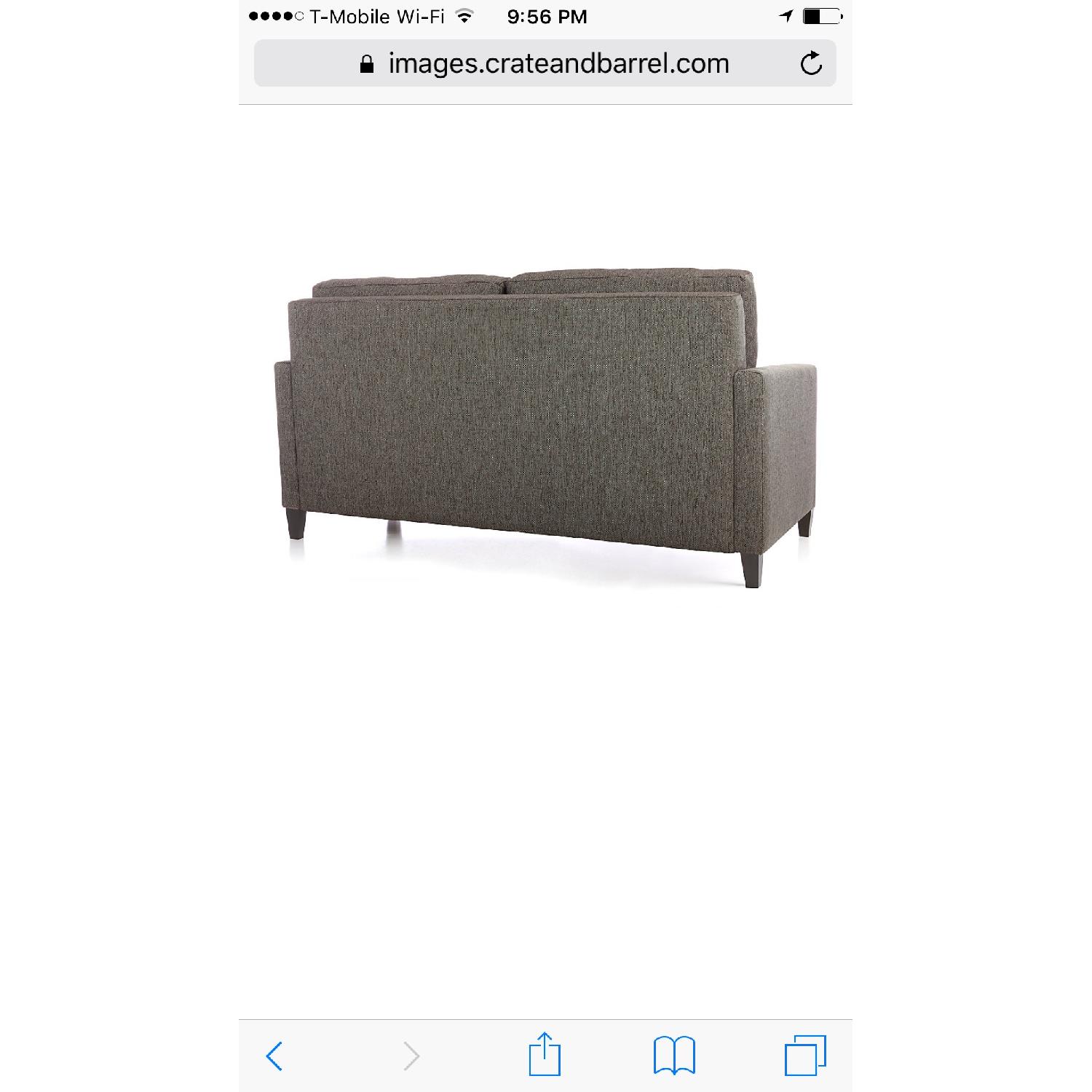 Crate & Barrel Queen Sleeper Sofa - image-12