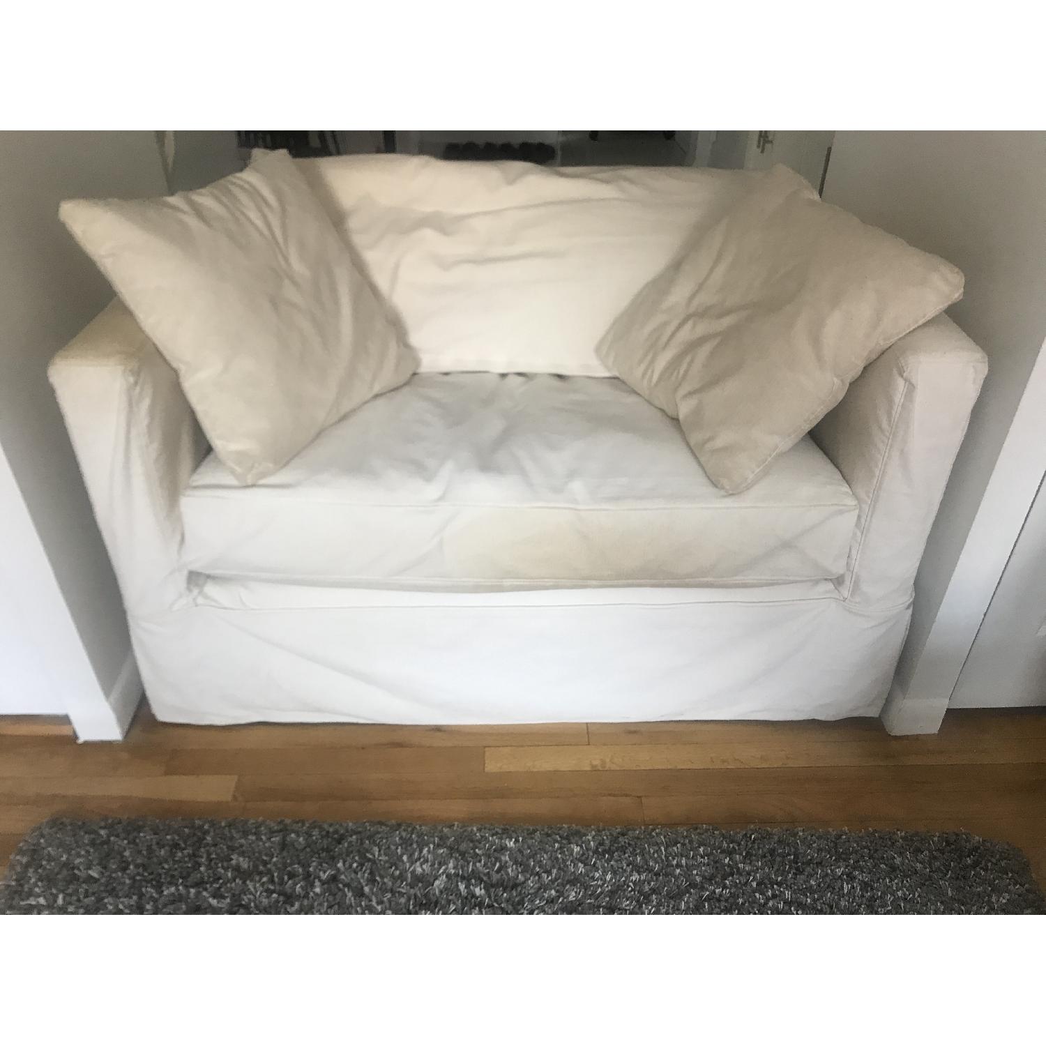 Crate & Barrel Willow Chair and a Half - image-1