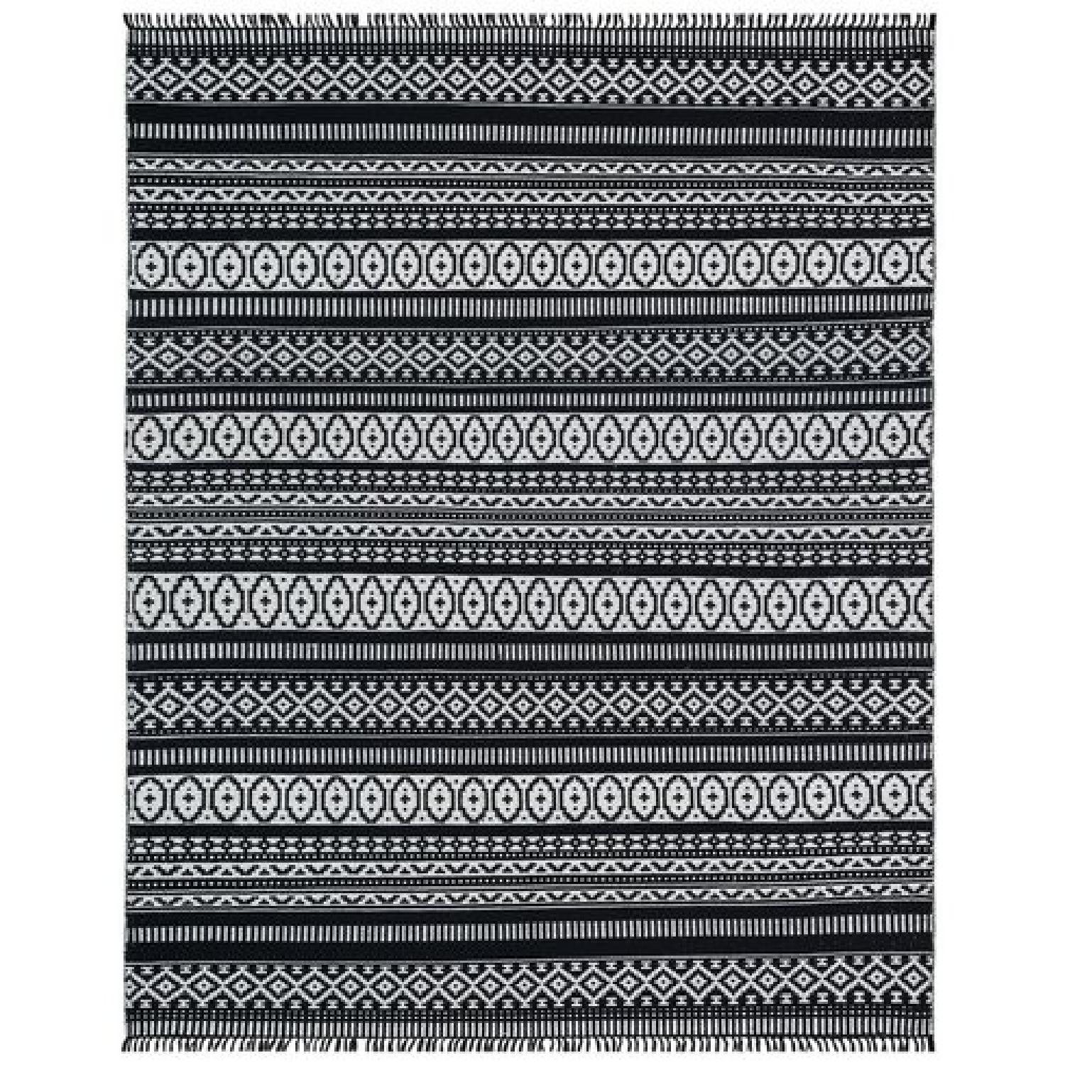 St. Croix Trading Company Hand-Loomed Black Area Rug - image-0