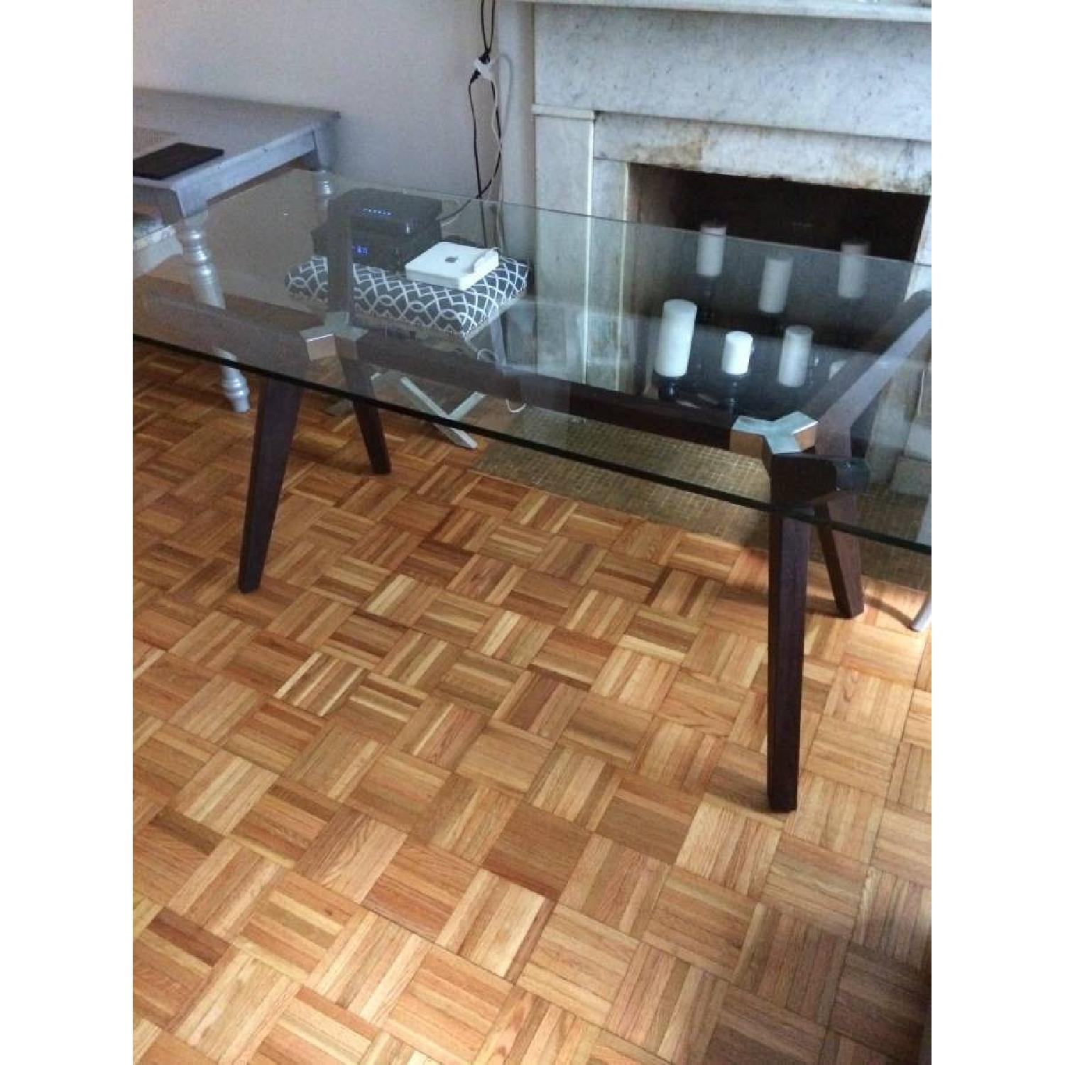 Crate & Barrel Dining Room Table/Work Desk - image-2