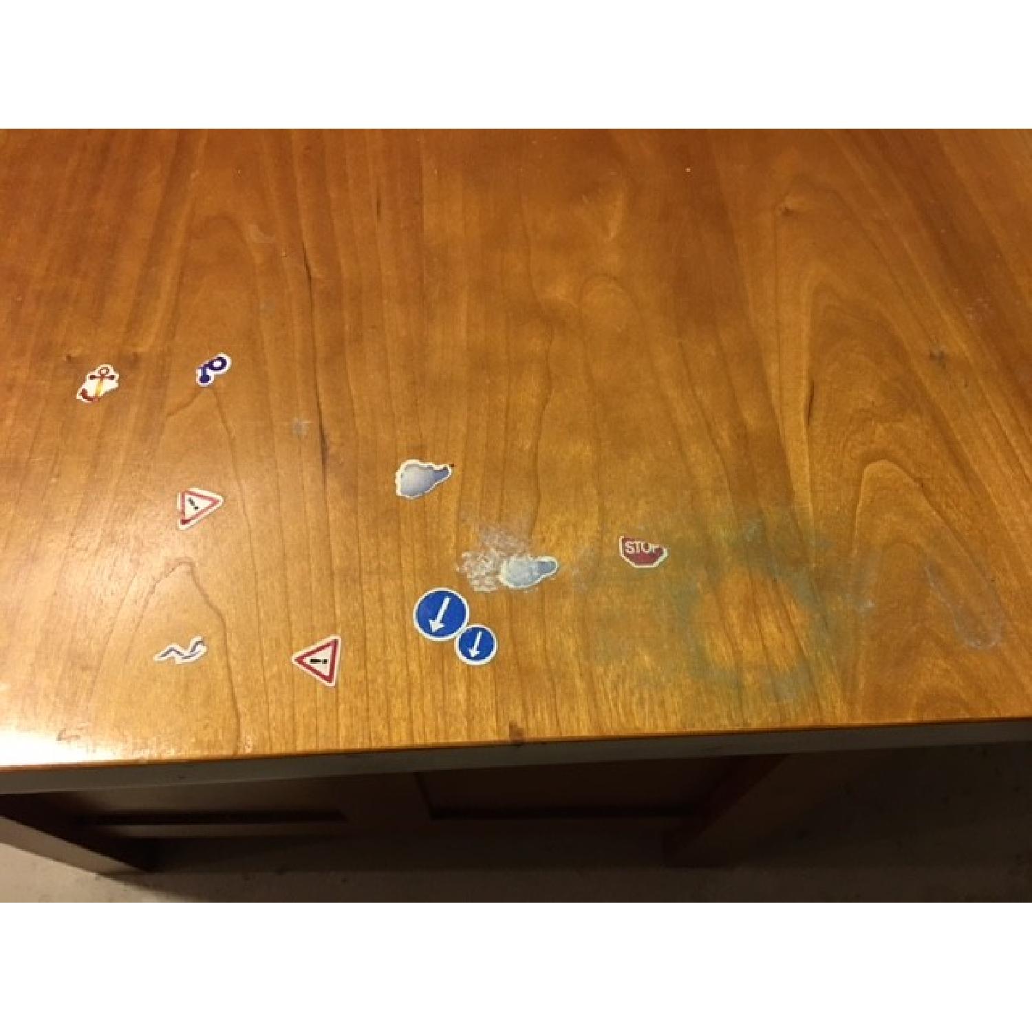 Maine Craftsman Custom Made Solid Cherry Desk - image-5