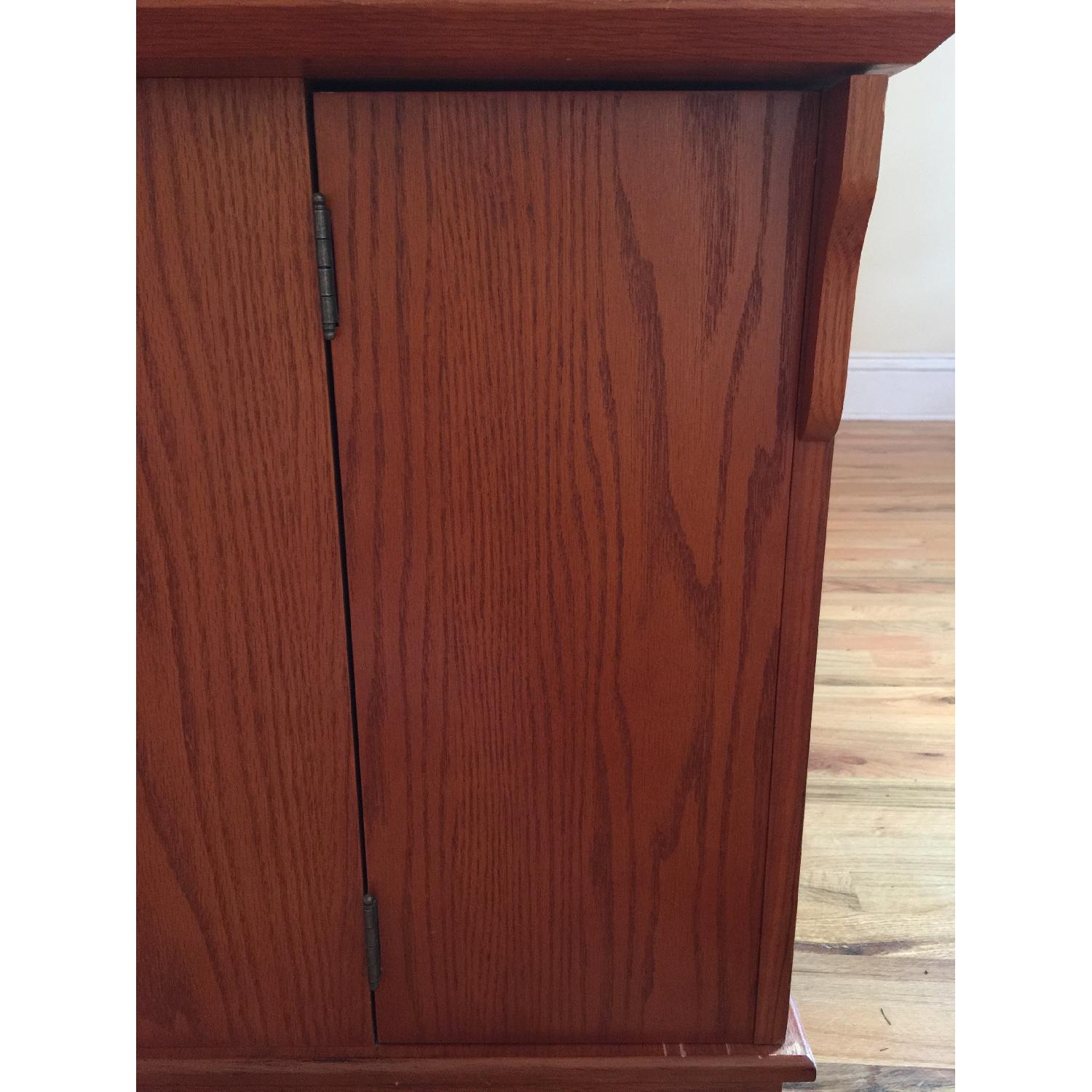 Wood Media Cabinet - image-4