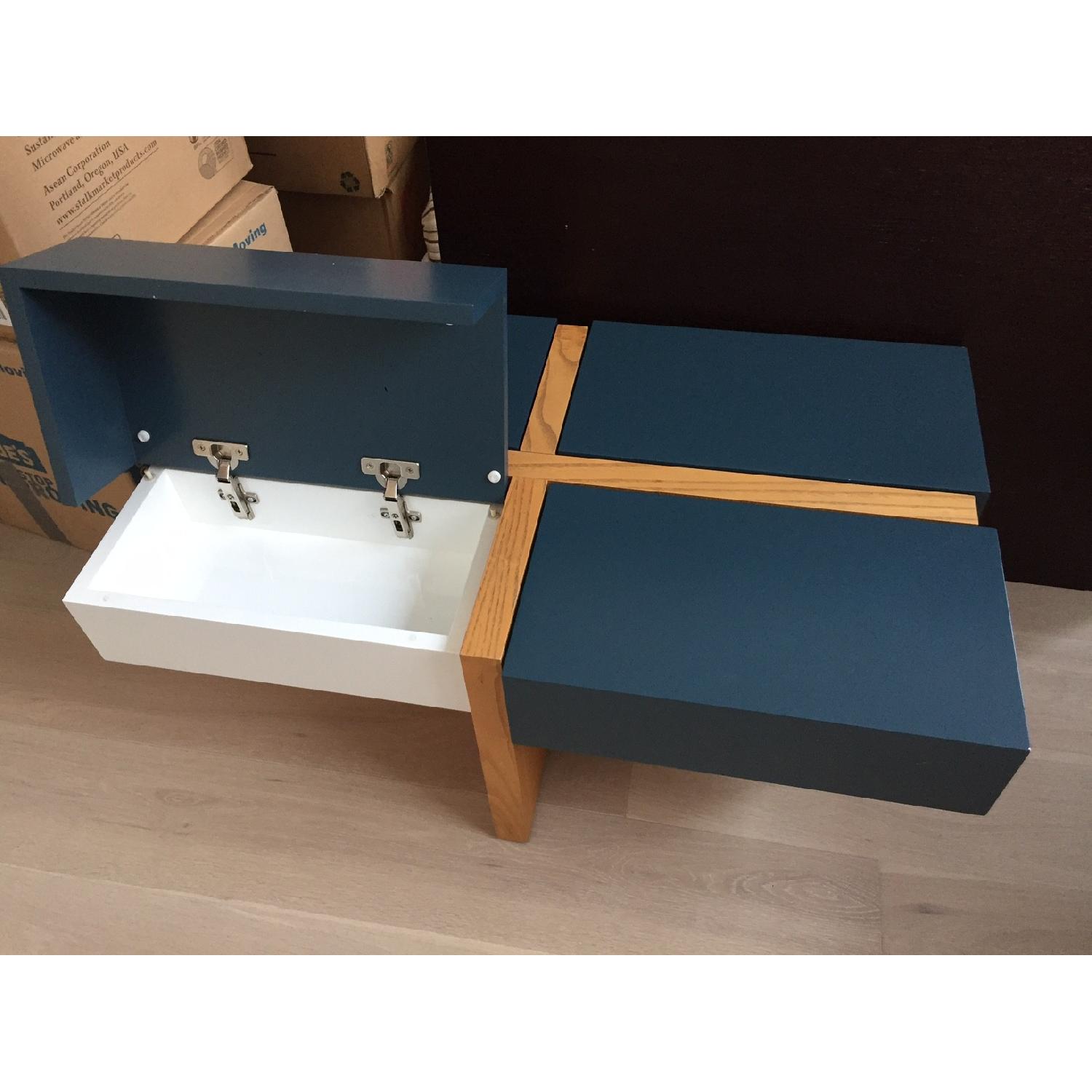 Wonk Furniture Mod Quad Wood & Lacquer Coffee Table - image-3