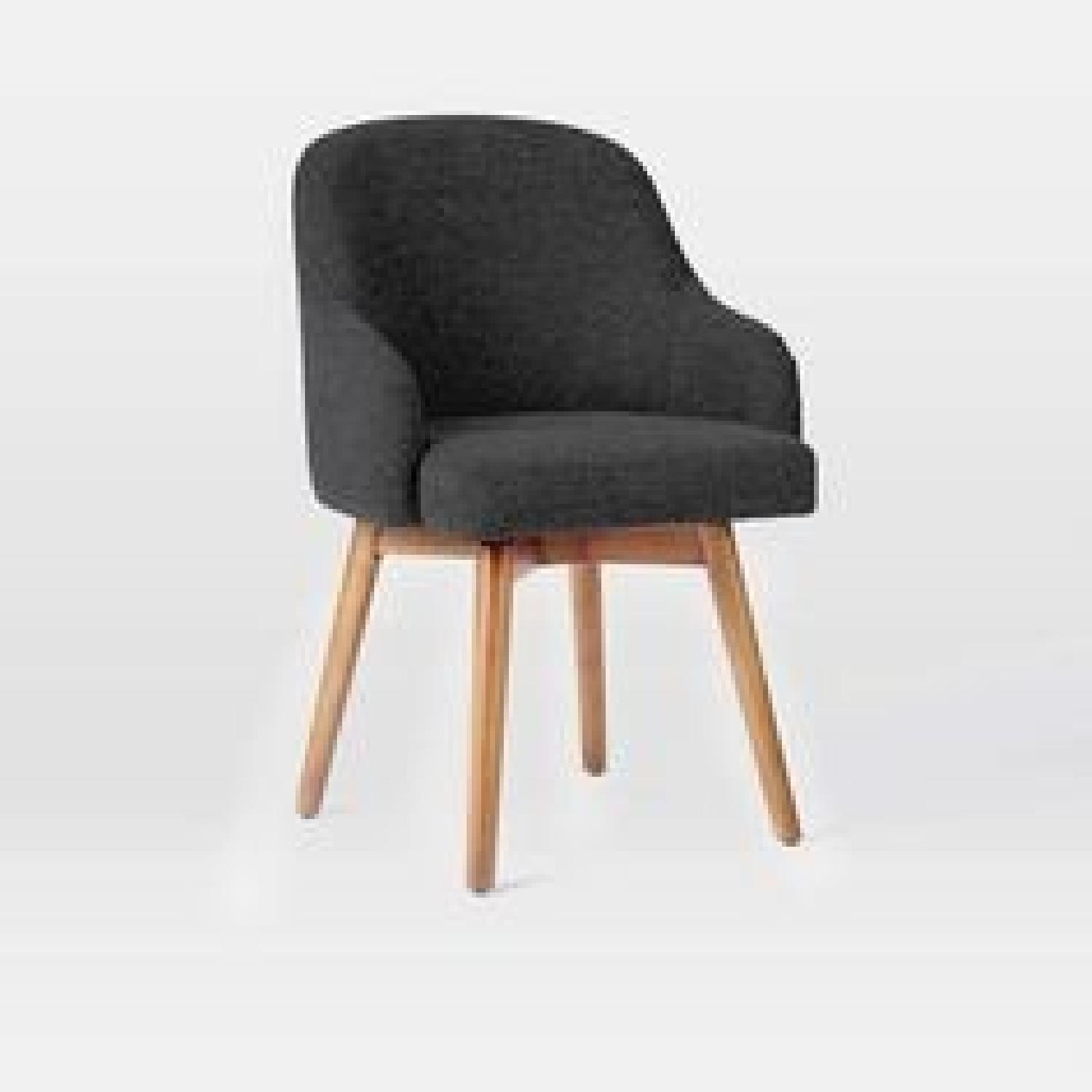 West Elm Saddle Side Chair - image-0
