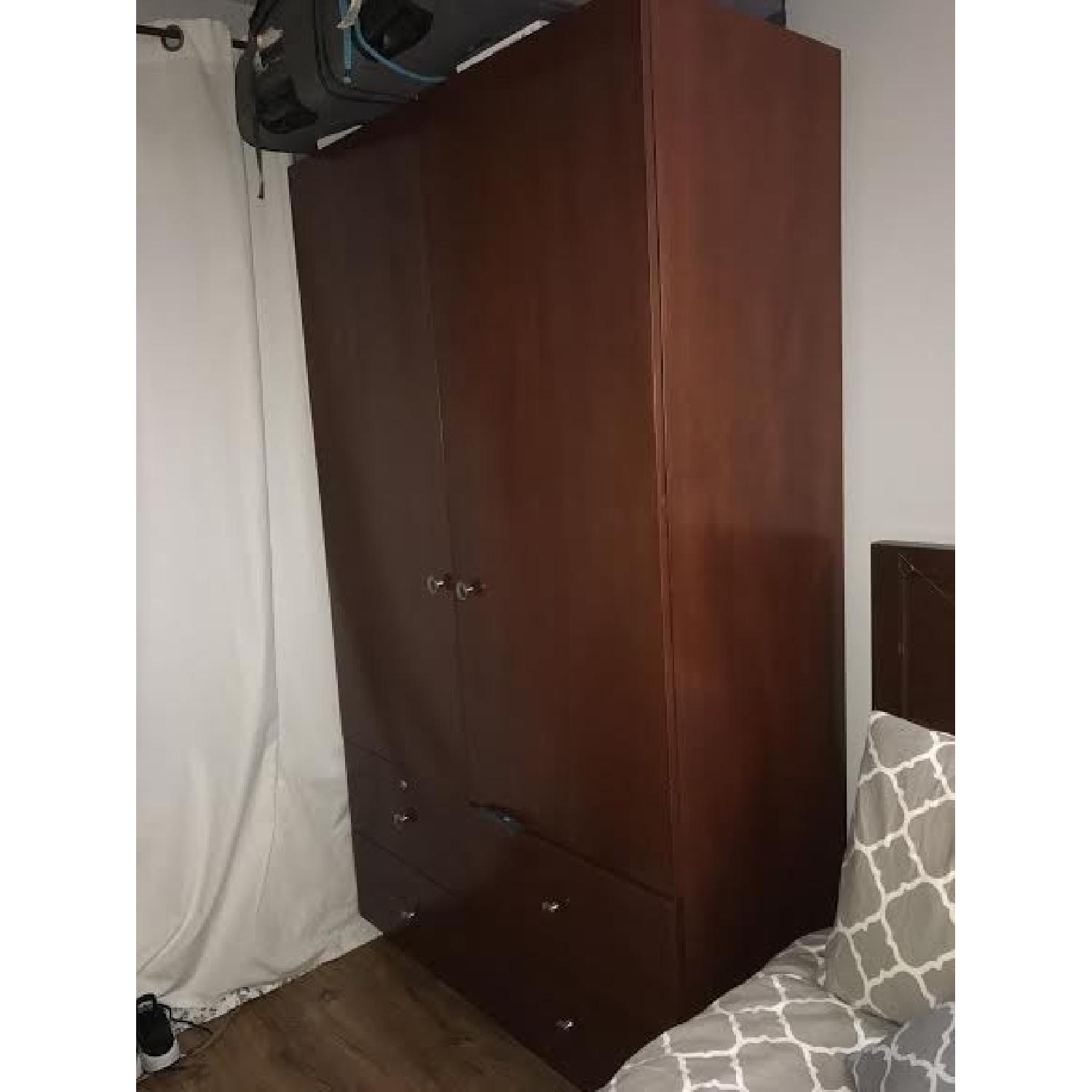 Wood Armoire - image-2