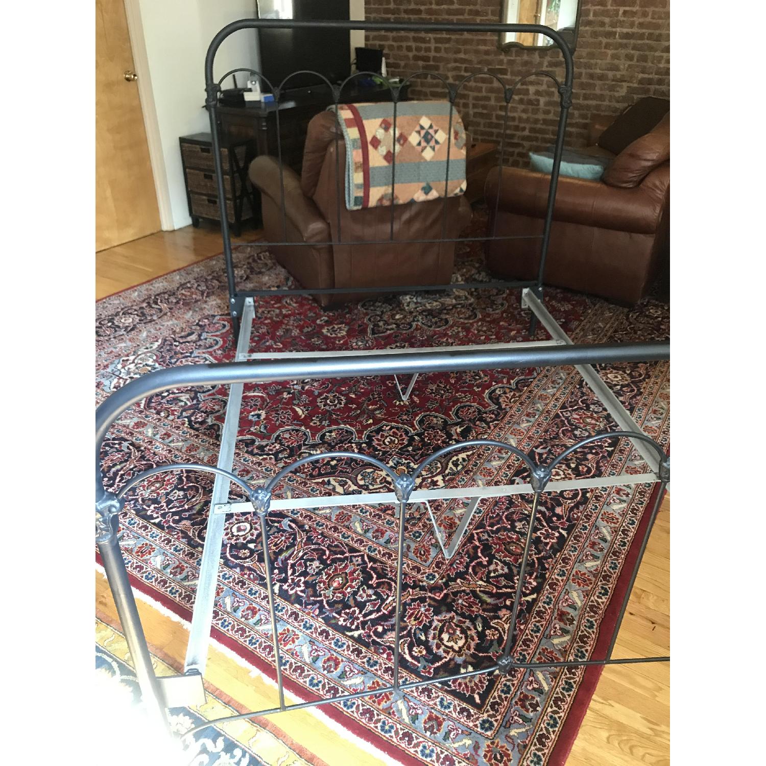 Wrought Iron Bed Frame - image-1