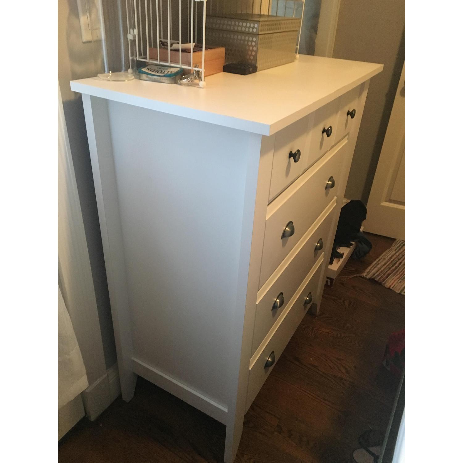 White 4 Drawer Chest - image-3