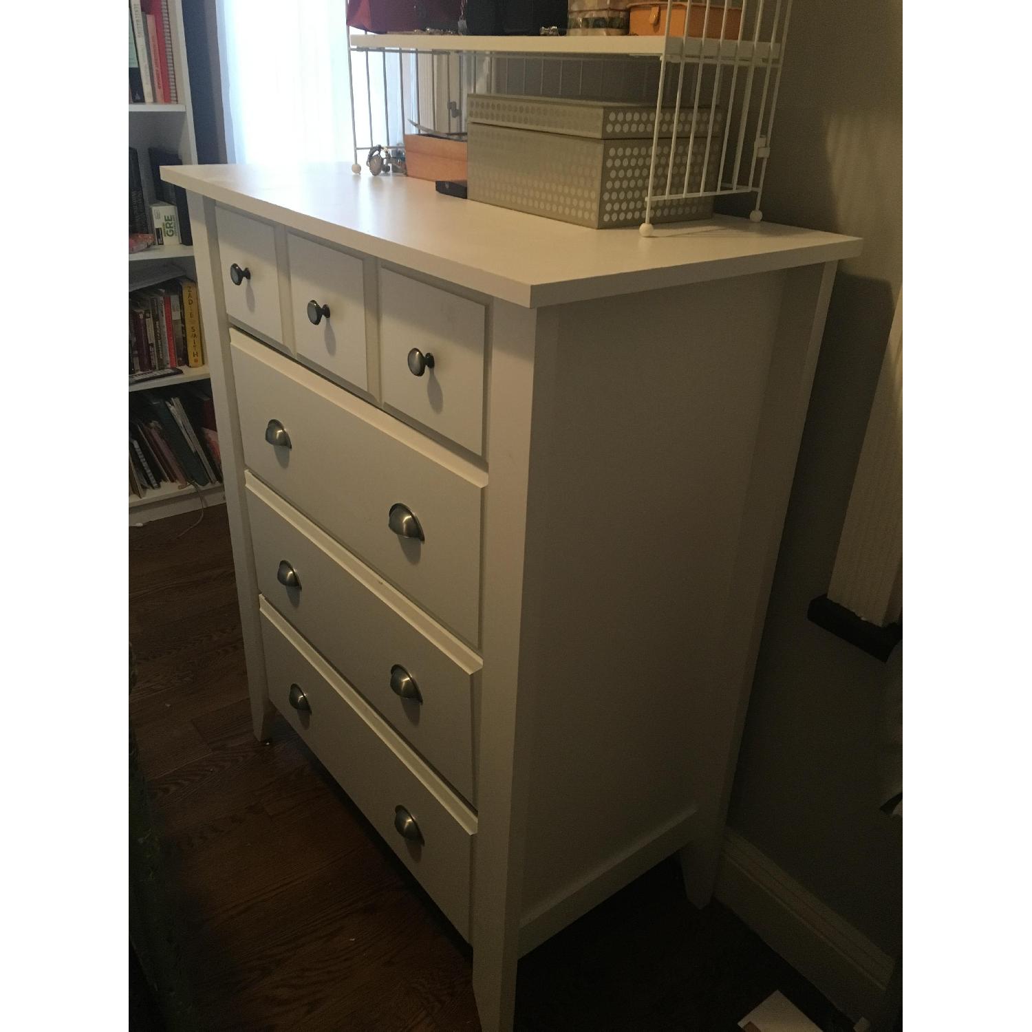 White 4 Drawer Chest - image-5