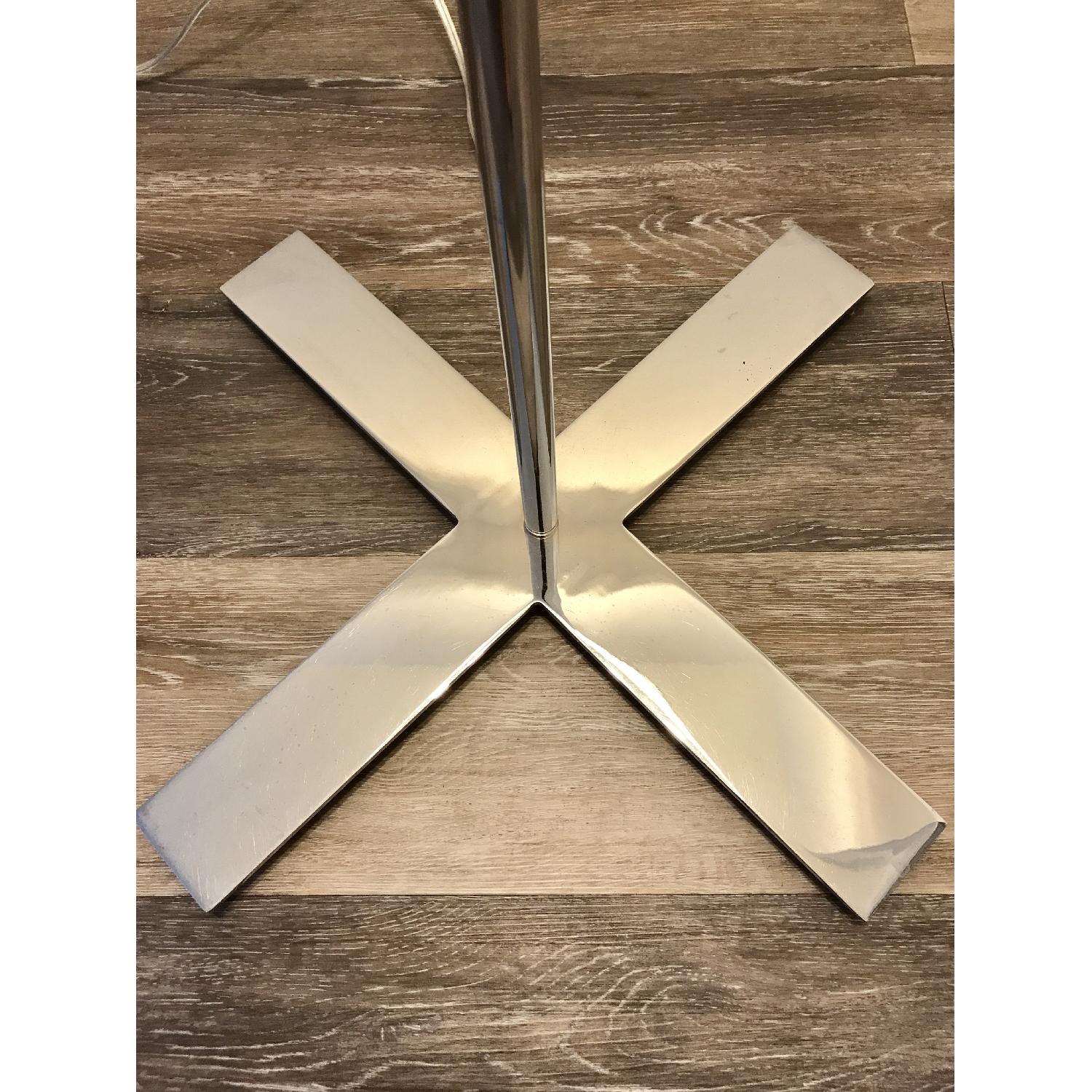 CB2 X Base Chrome Floor Lamp - image-5