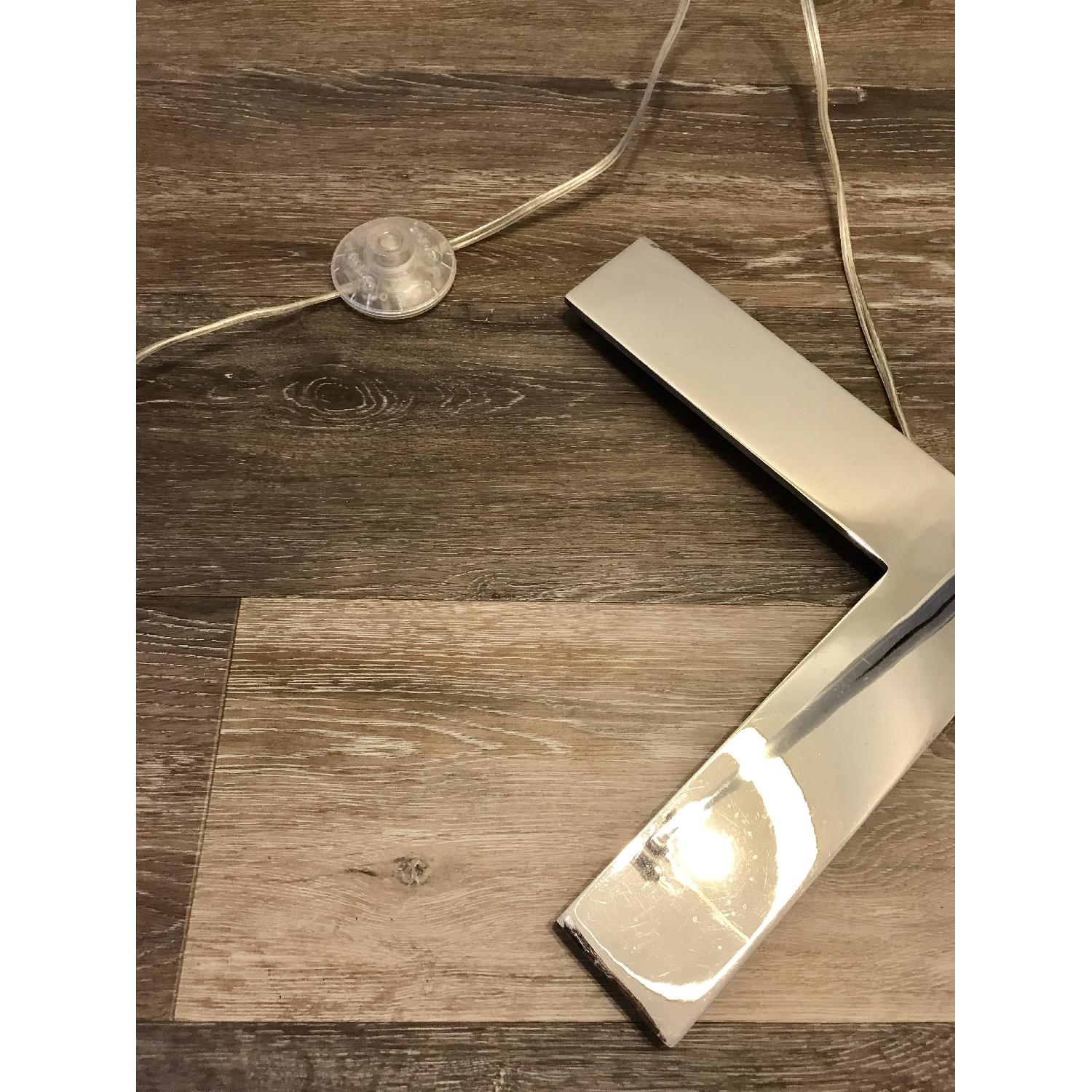 CB2 X Base Chrome Floor Lamp - image-6