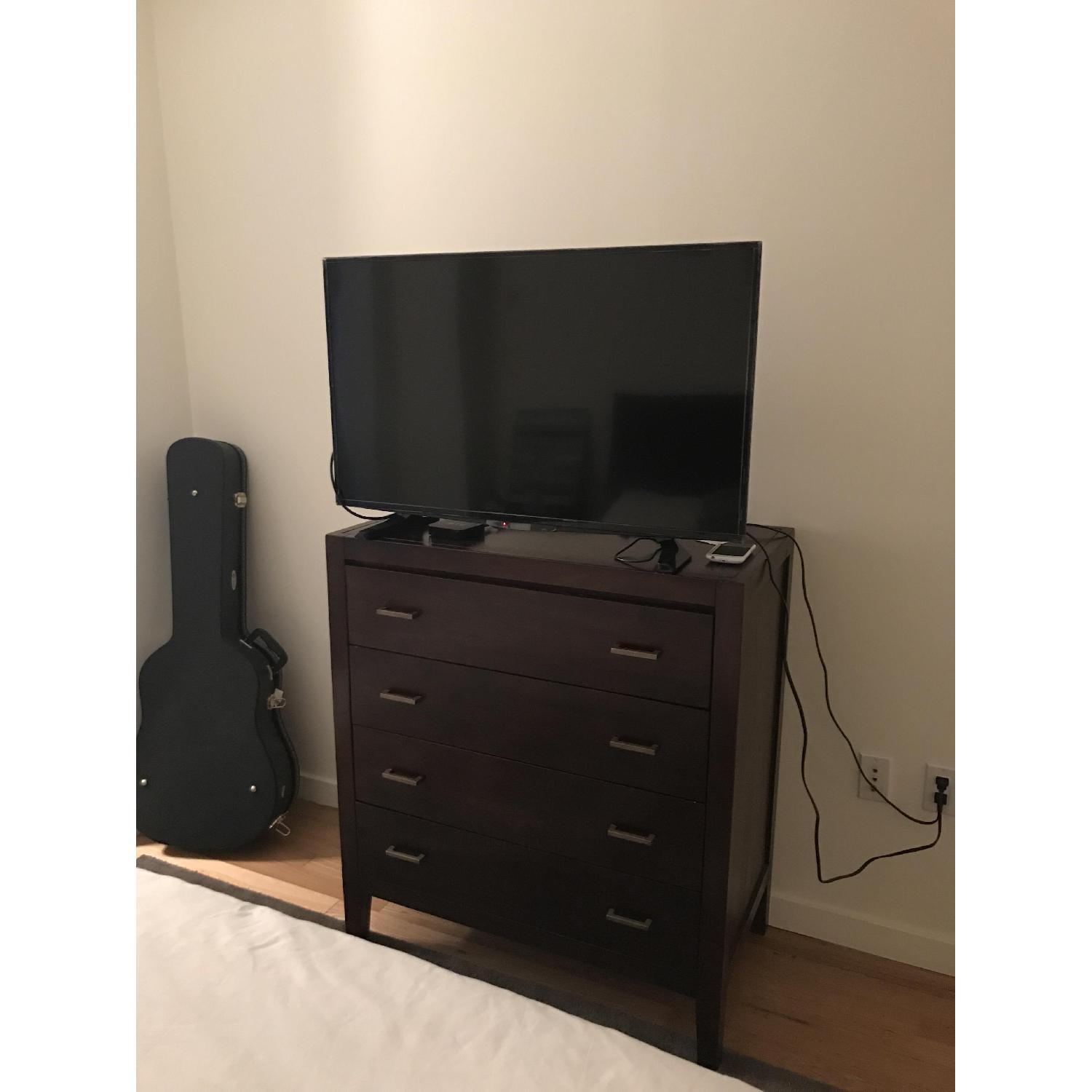 Crate & Barrel Dawson II Clove 4-Drawer Chest - image-2