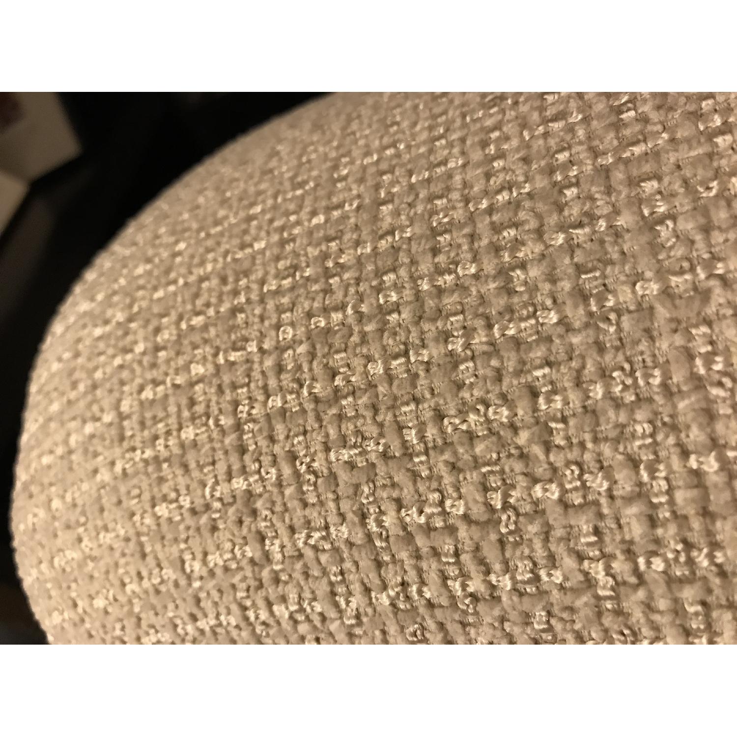 Neutral Fabric Accent Chair - image-6