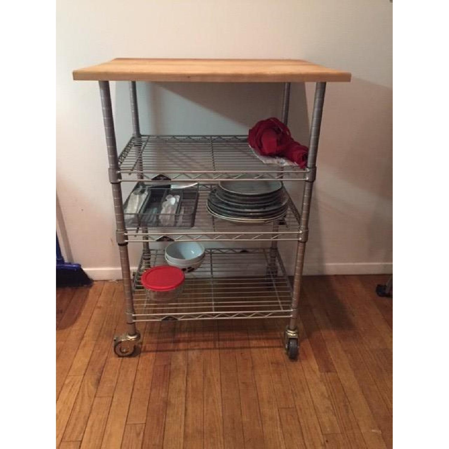 Container Store Kitchen Cart - image-3