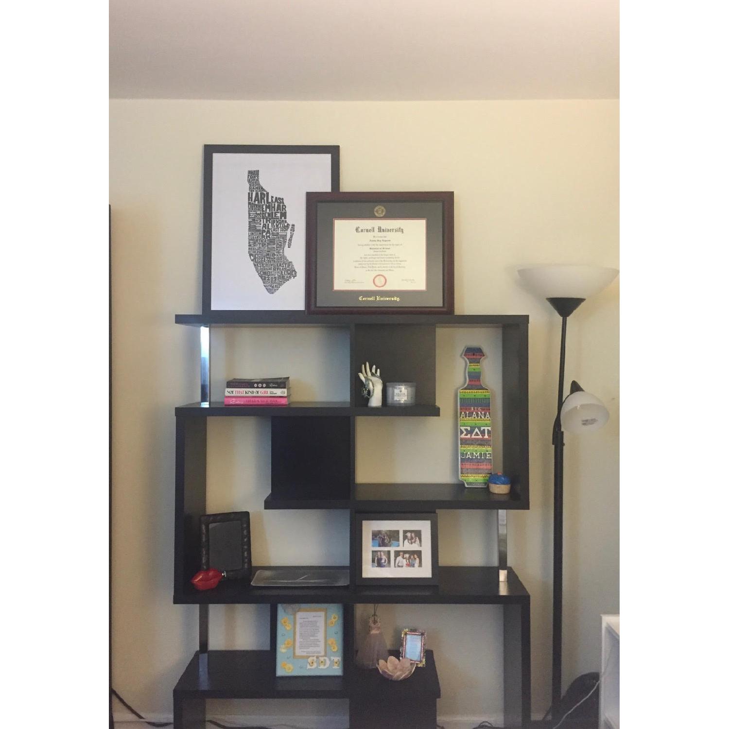 Black Black Modular Display Bookcase/Etagere - image-1