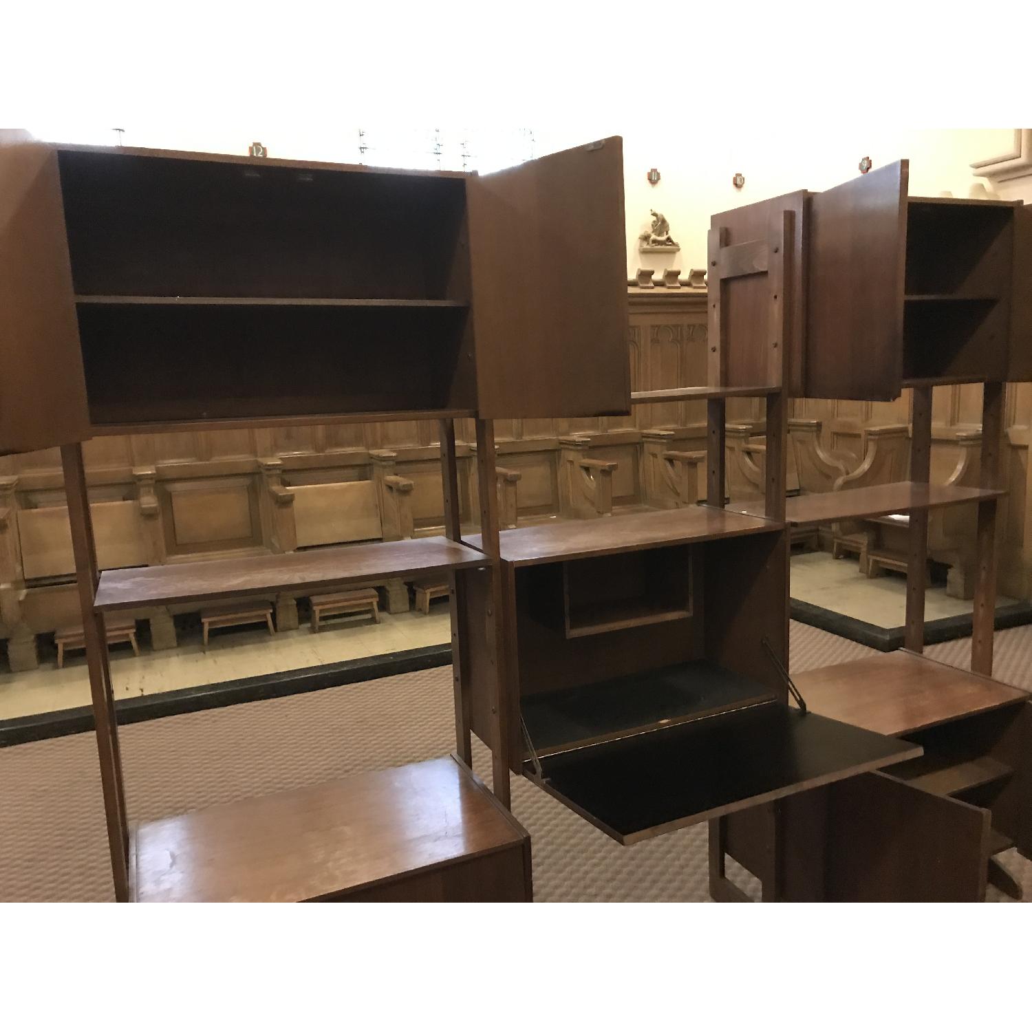 Credenza w/ Folding Desk - image-1