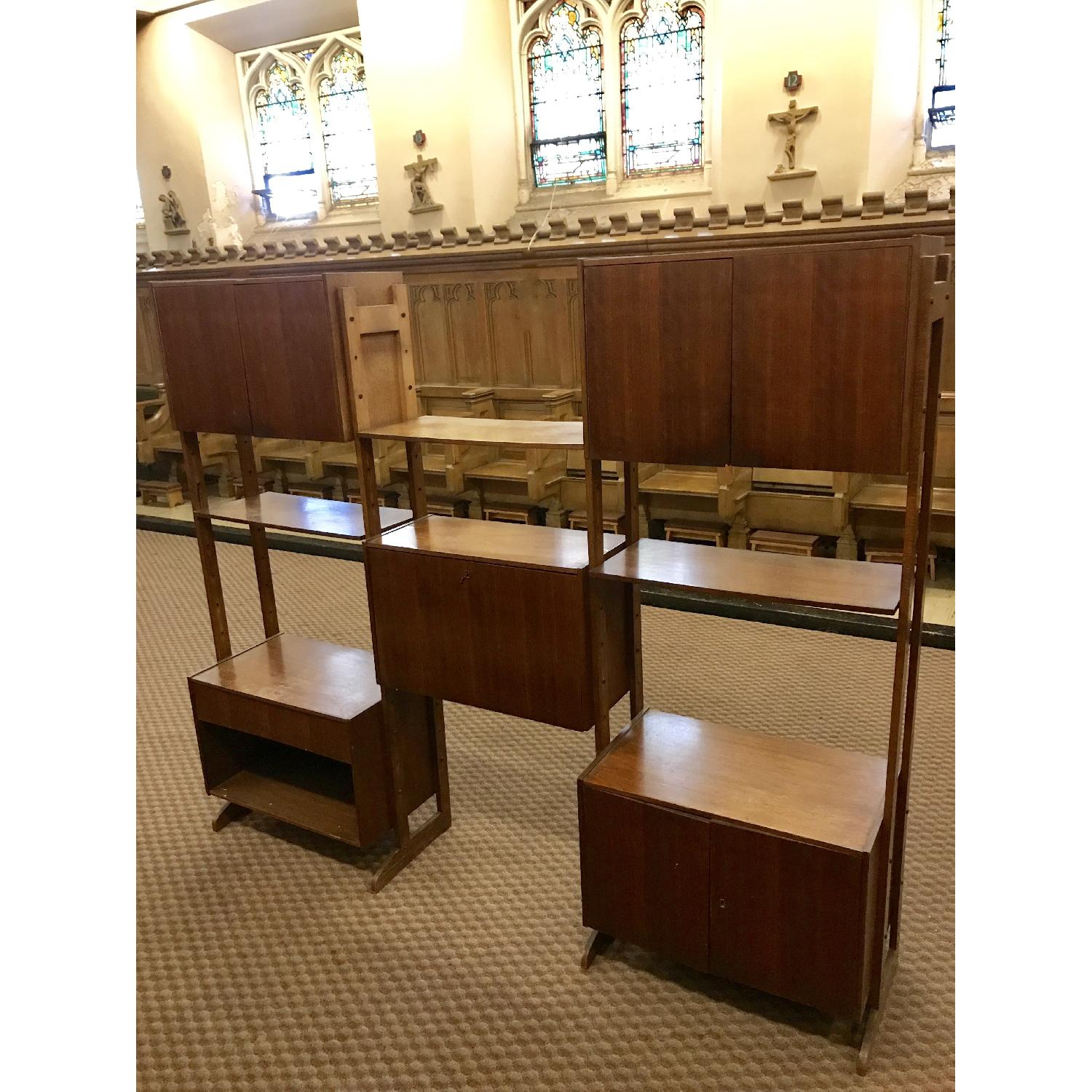 Credenza w/ Folding Desk - image-2