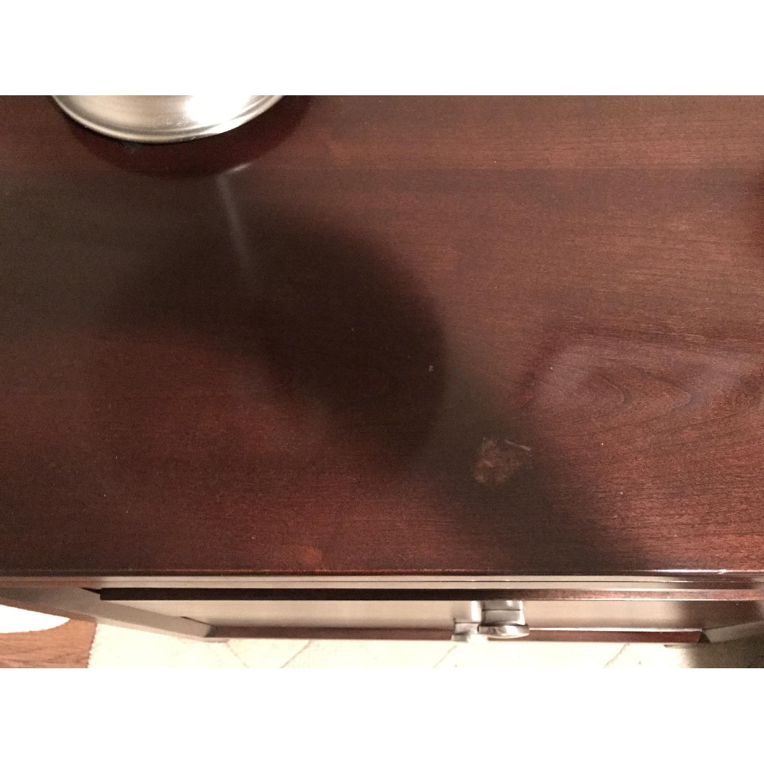 Pottery Barn 2 Drawer Nightstand - image-2