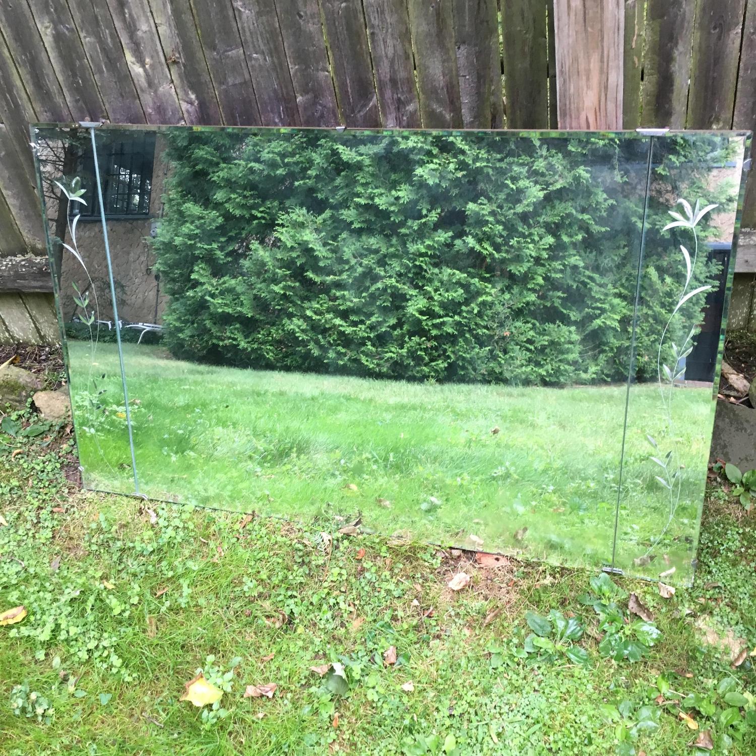 Art Deco Wall Mirror - image-1