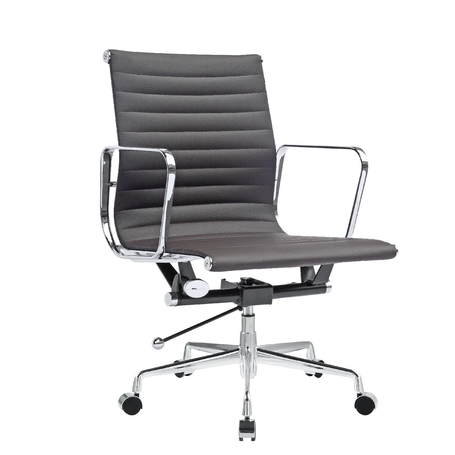 Eames Aluminium Group Management Style Office Chair Replica - Thumbnail 2