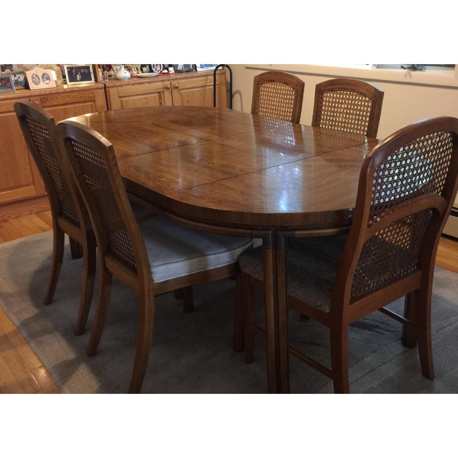 Drexel Heritage 6 Piece Wood Dining Set - image-1