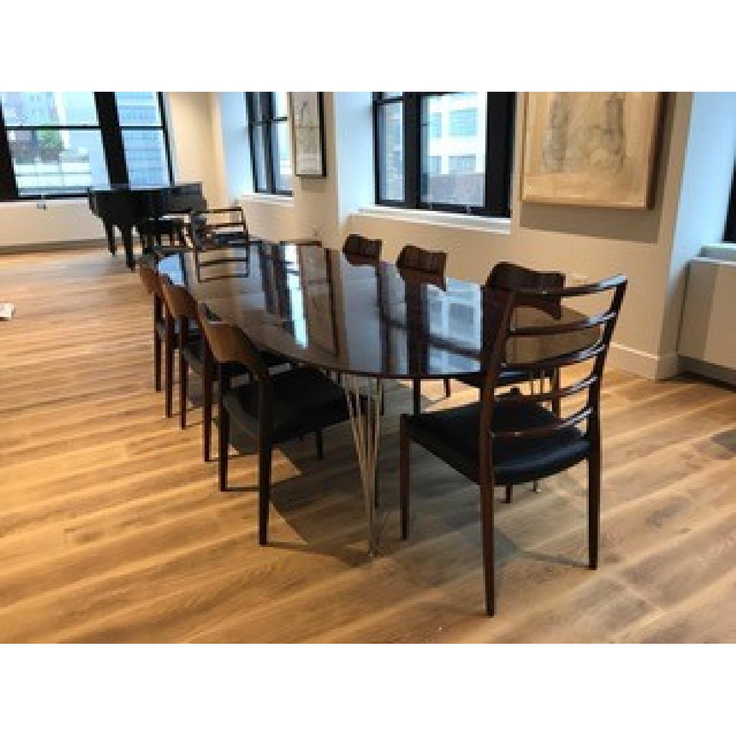 Niels O Moller Rosewood 9 Piece Dining Set - image-1
