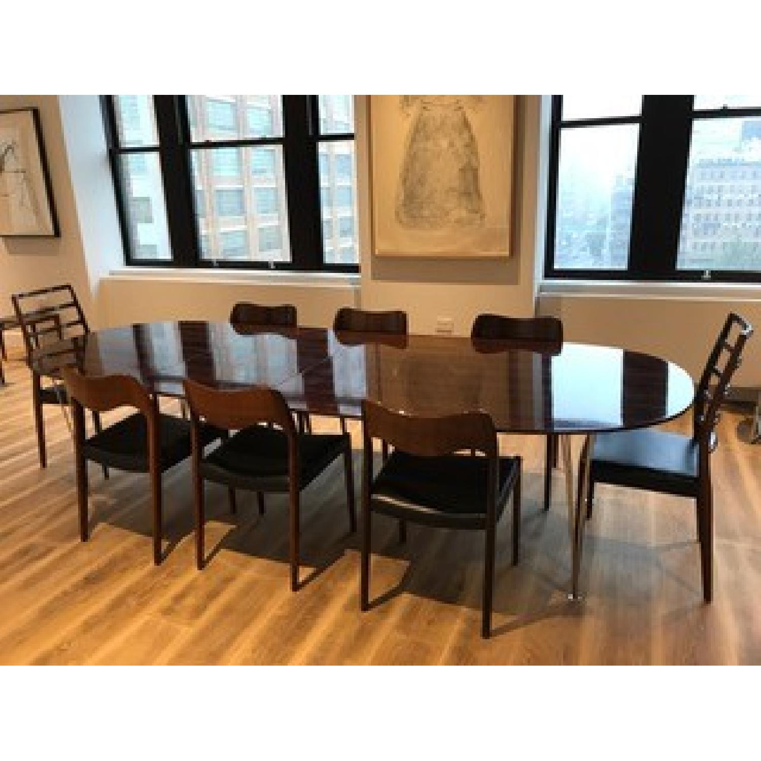 Niels O Moller Rosewood 9 Piece Dining Set - image-6