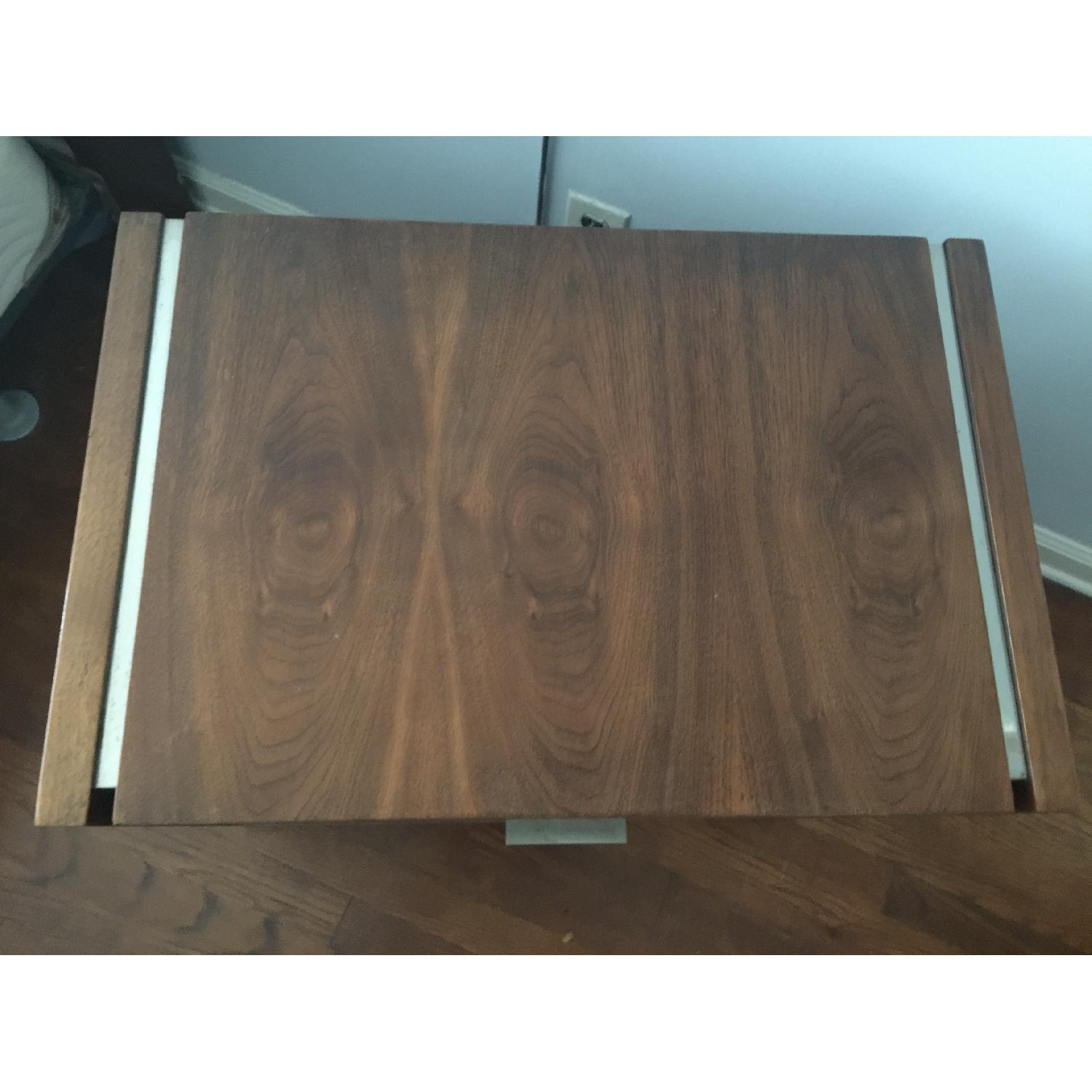 Wood Nightstand - image-1