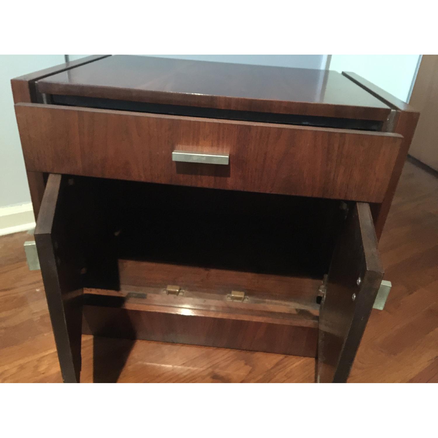 Wood Nightstand - image-3
