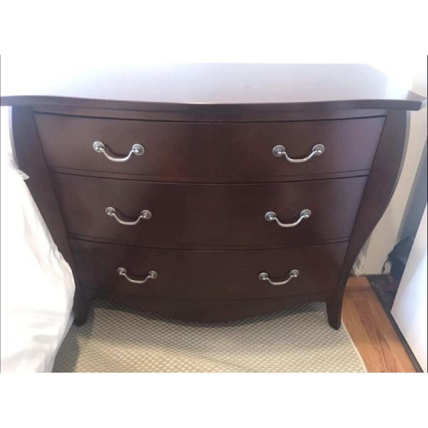 3 Drawer Wooden Dresser - image-1