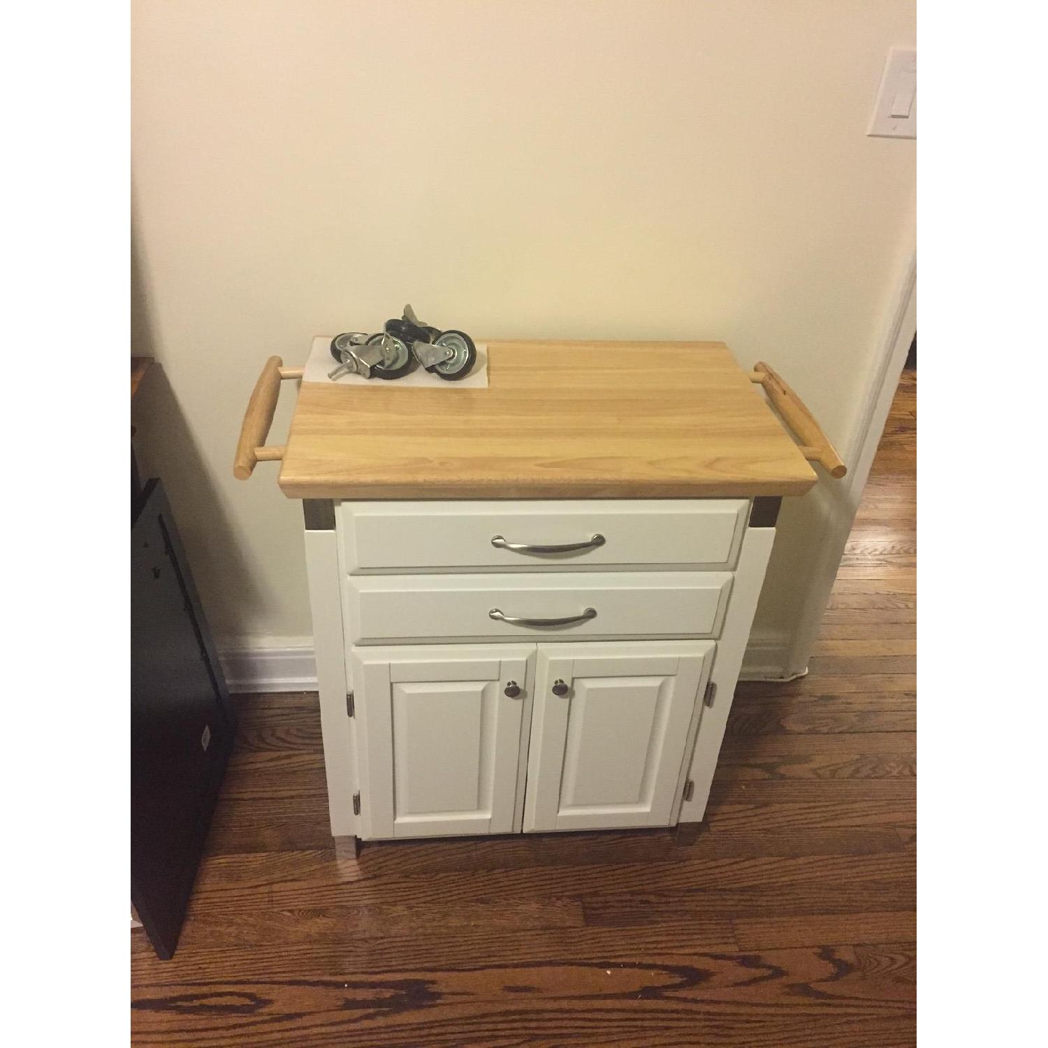 Home Styles Furniture Kitchen Island Prep & Serve Cart - image-1