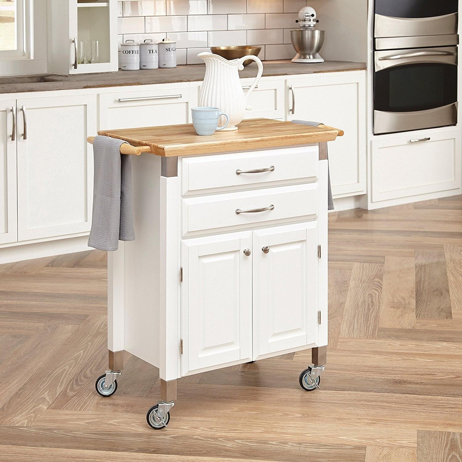 Home Styles Furniture Kitchen Island Prep & Serve Cart - image-6