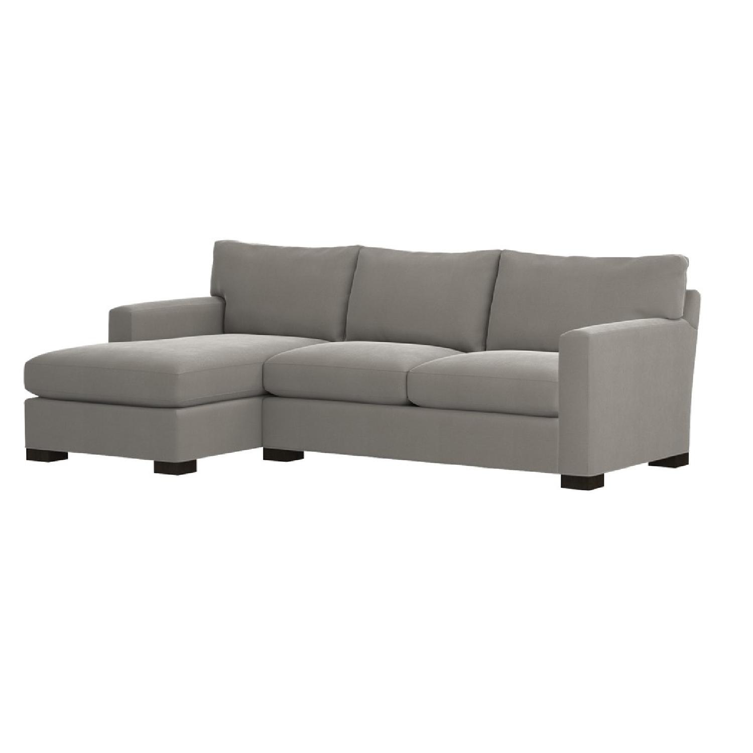 Crate & Barrel Axis 2 Piece Sectional Sofa - image-0