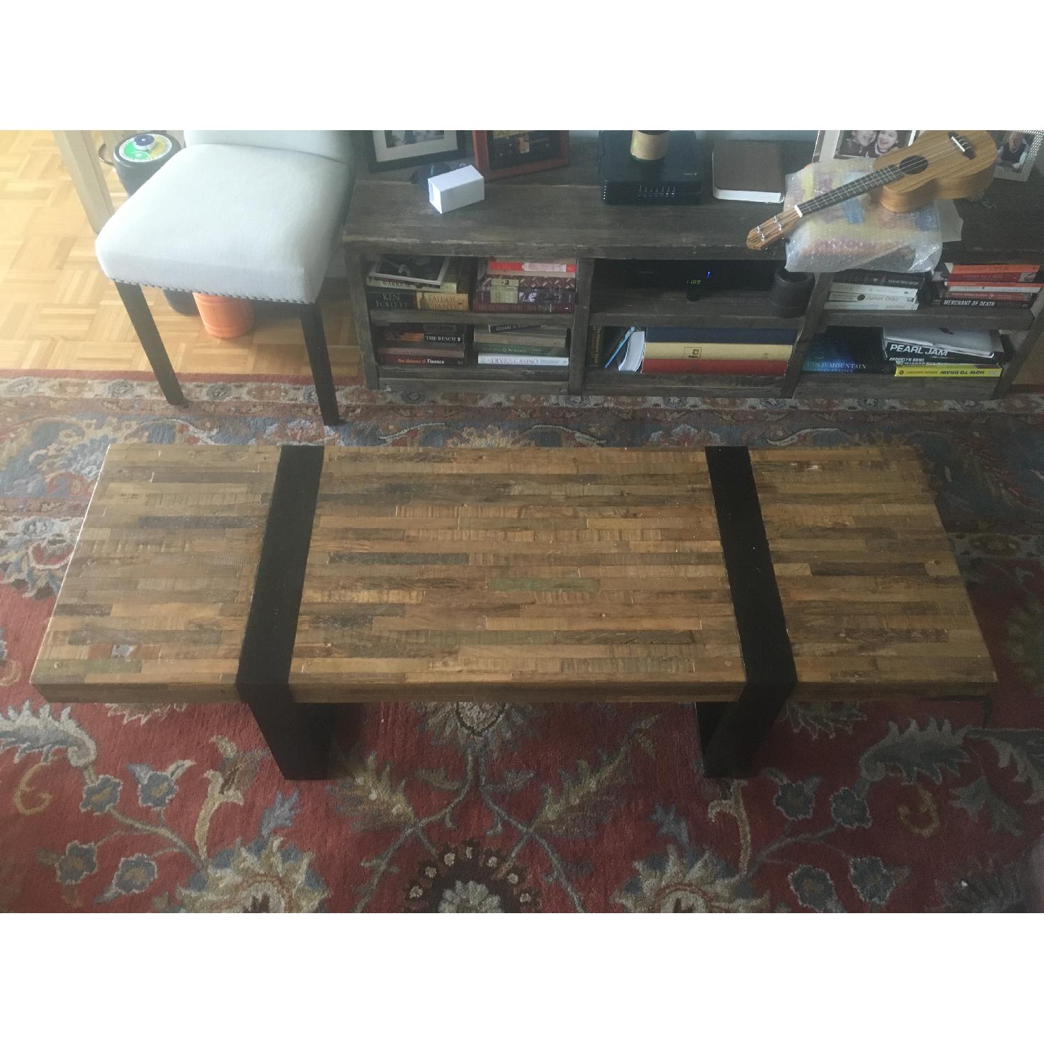 Crate & Barrel Seguro Rectangular Coffee Table - image-3