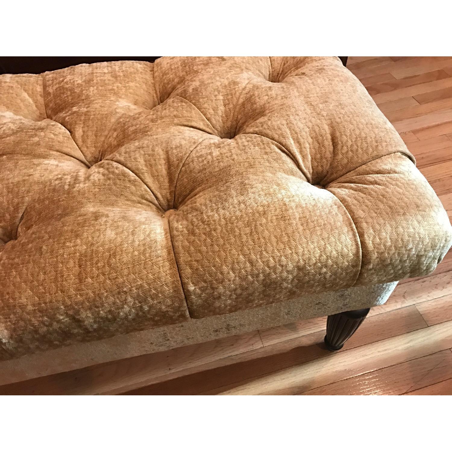 Bassett Custom Tufted Ottoman - image-3