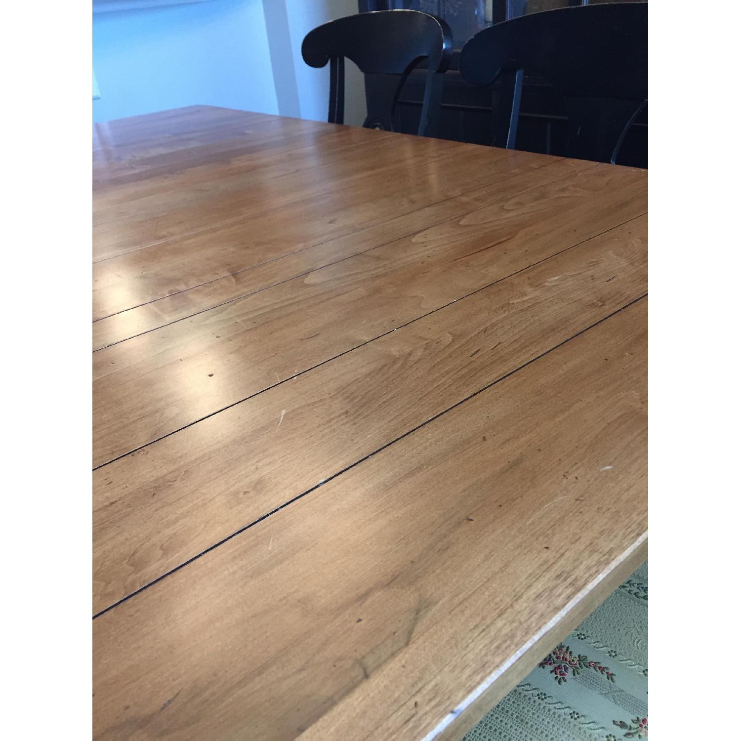 Ethan Allen Extendable Dining Table w/ 8 Chairs - image-3