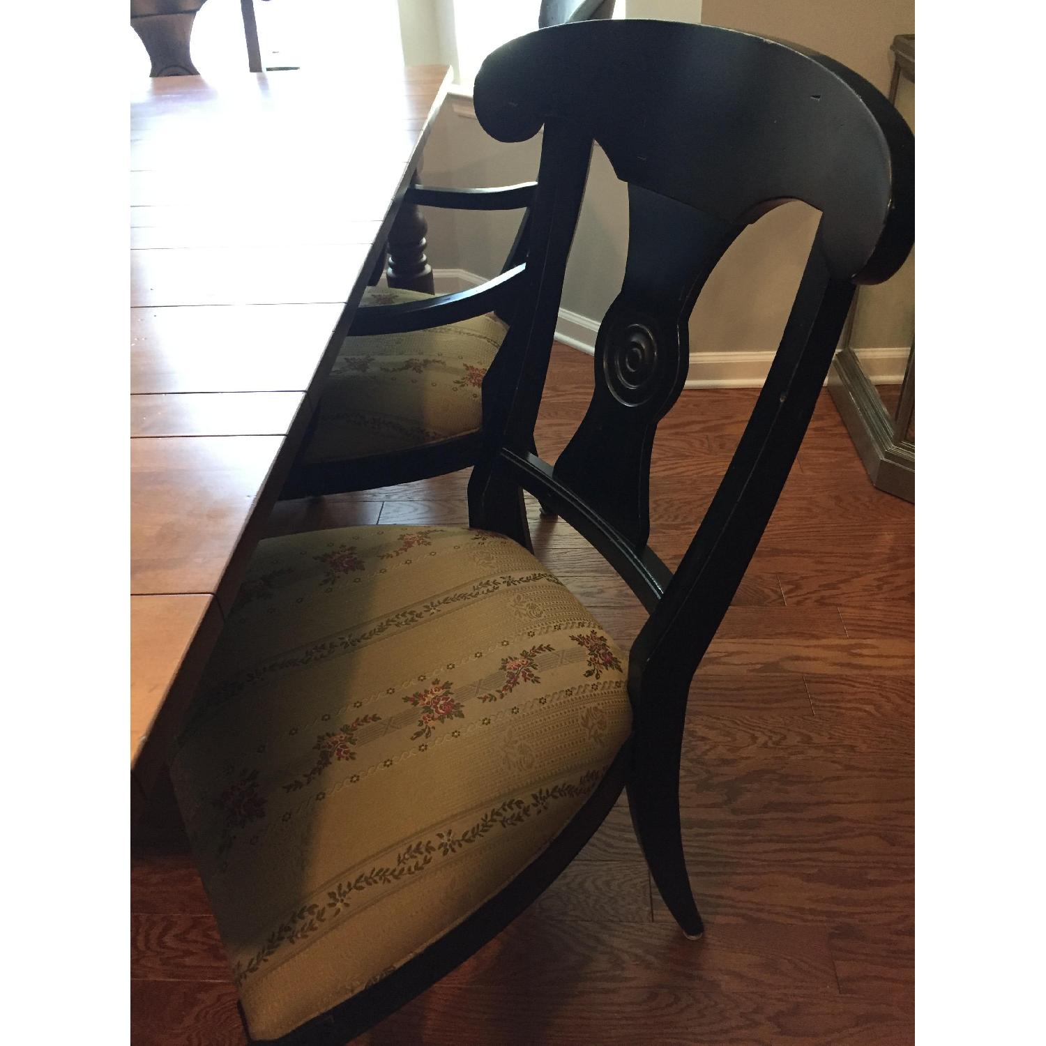 Ethan Allen Extendable Dining Table w/ 8 Chairs - image-4