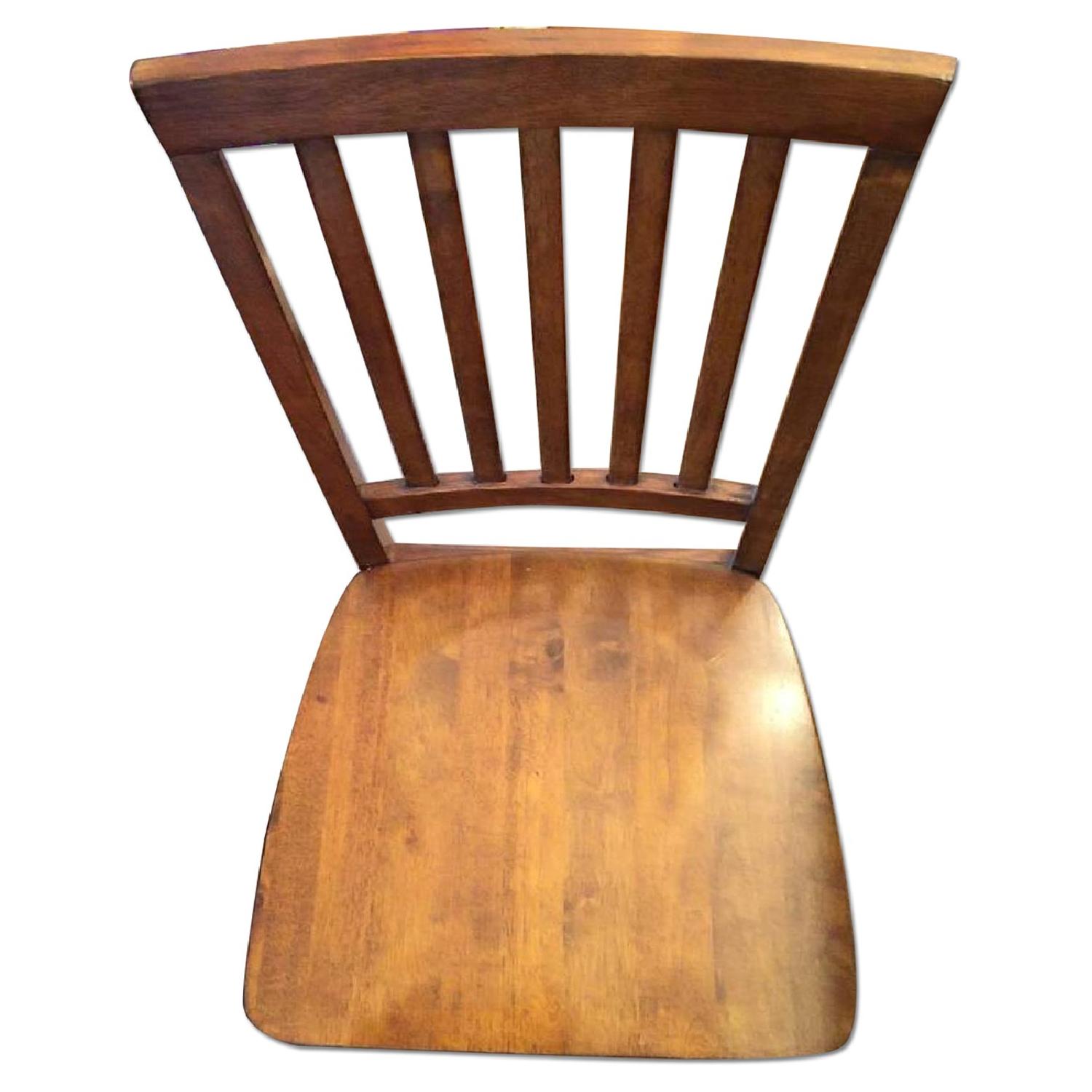 Wood Dining Table w/ 2 Chairs - image-4