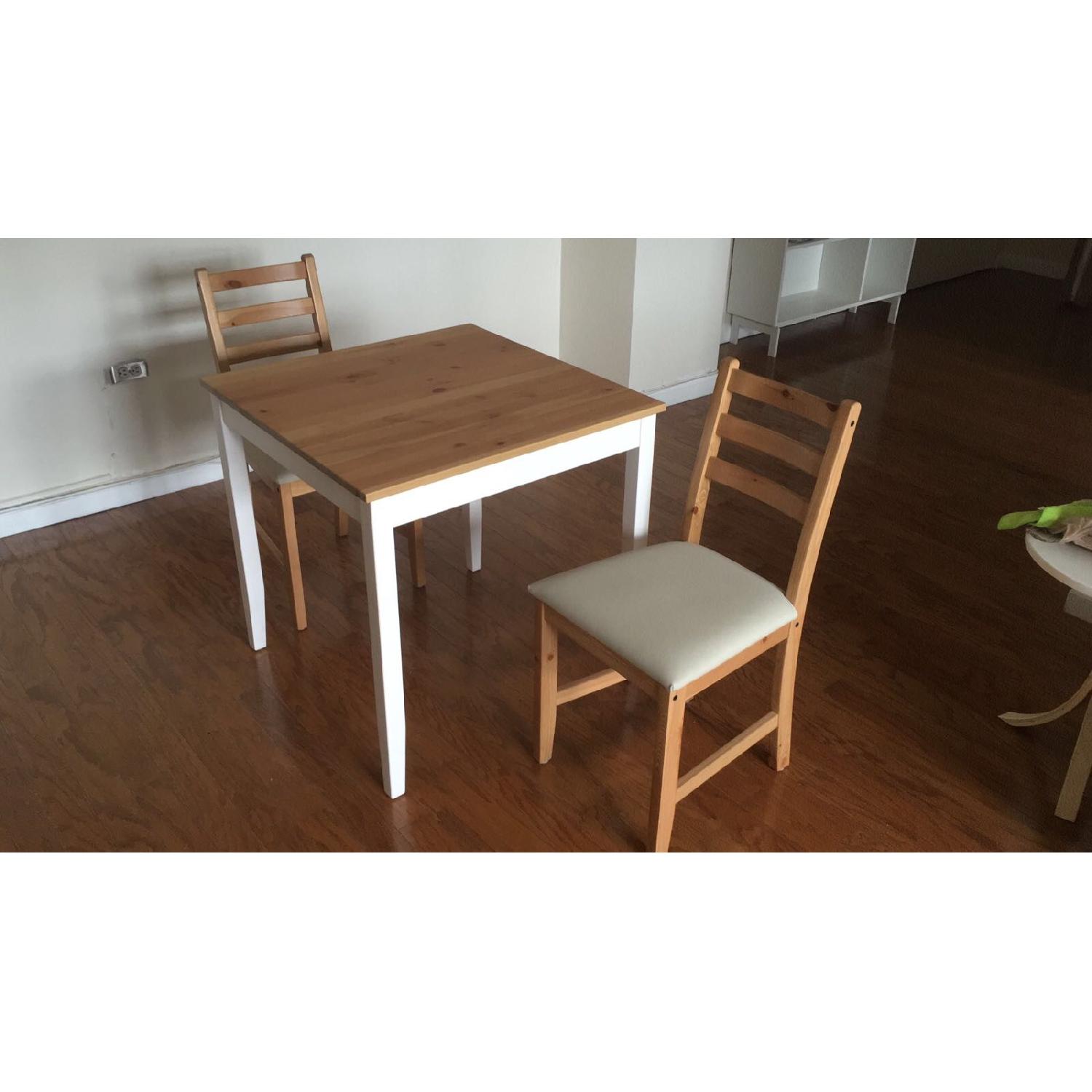 Ikea Lerhamn Dining Chairs - image-2