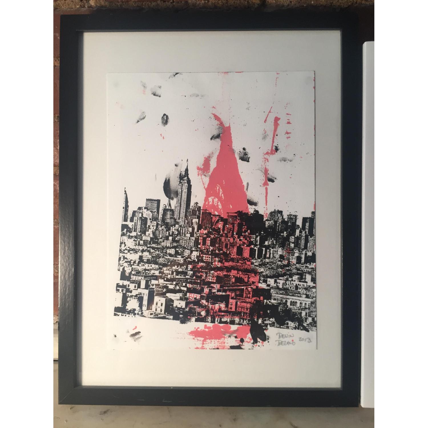 Devin Delano - NYC Skyline Silkscreen - image-1